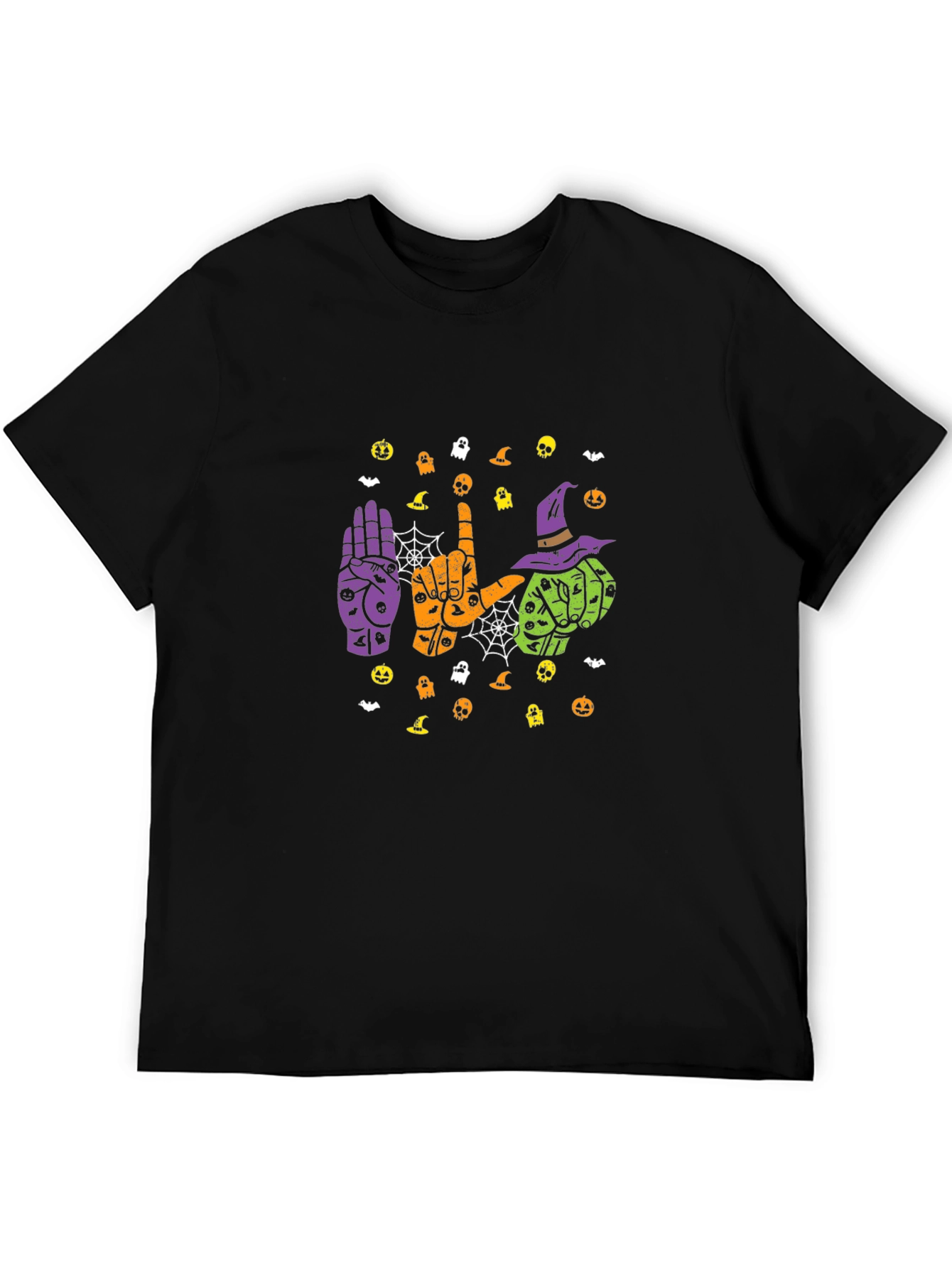 Halloween ASL T-Shirt - I Love You Sign