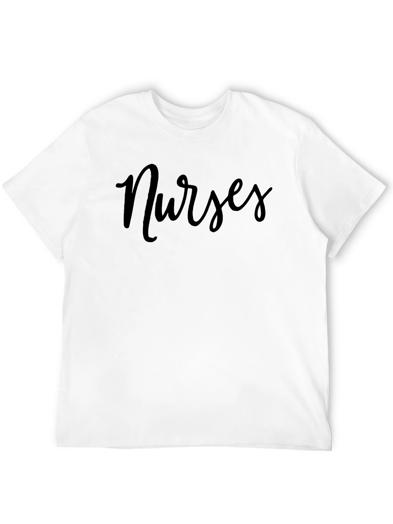 Nurses Script T-Shirt - Comfortable & Stylish