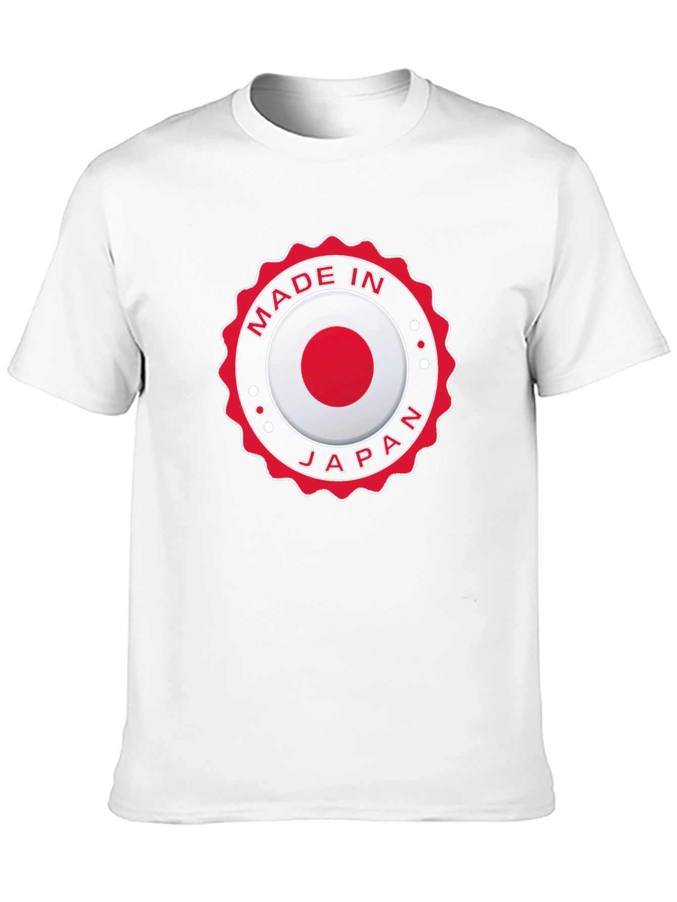Made in Japan T-Shirt - Japanese Flag Design