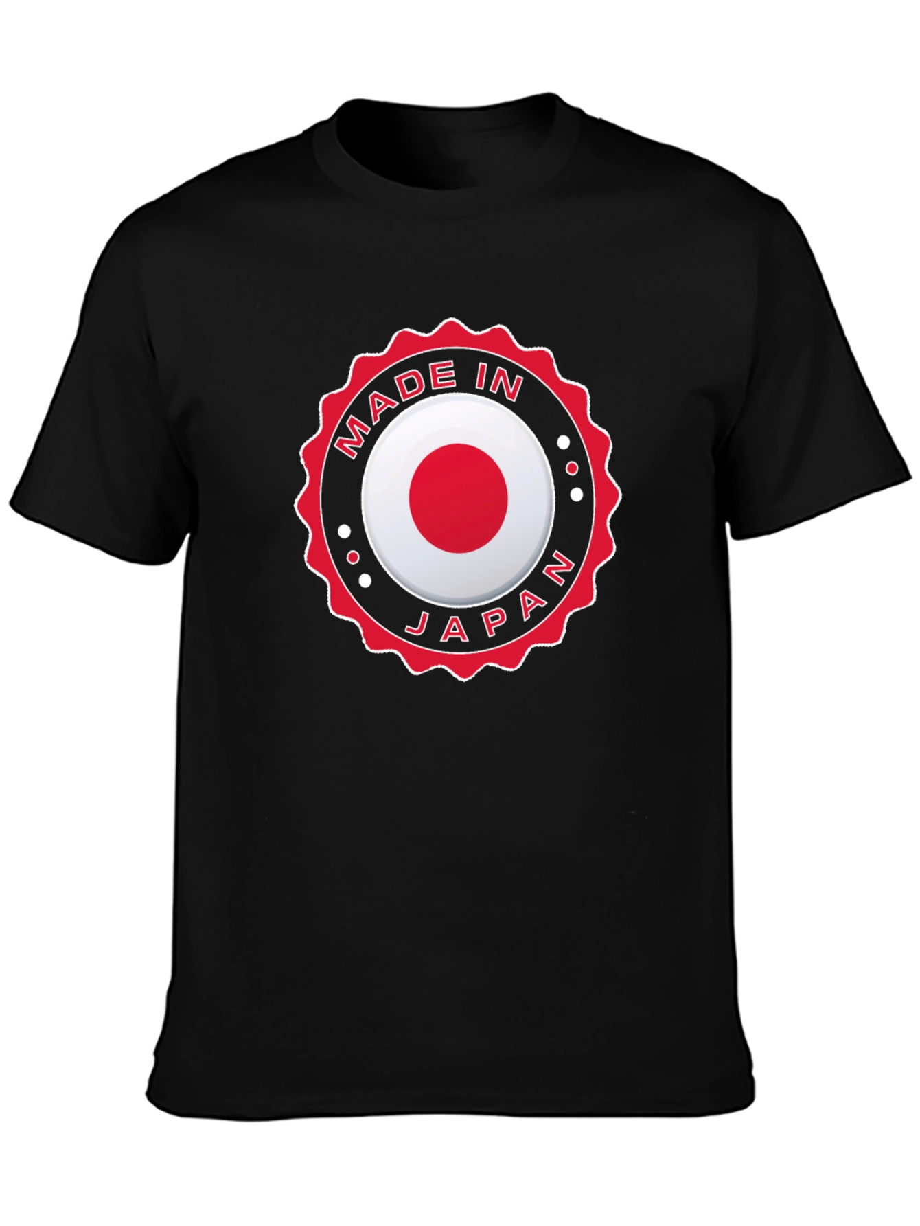 Made in Japan T-Shirt - Japanese Flag Design