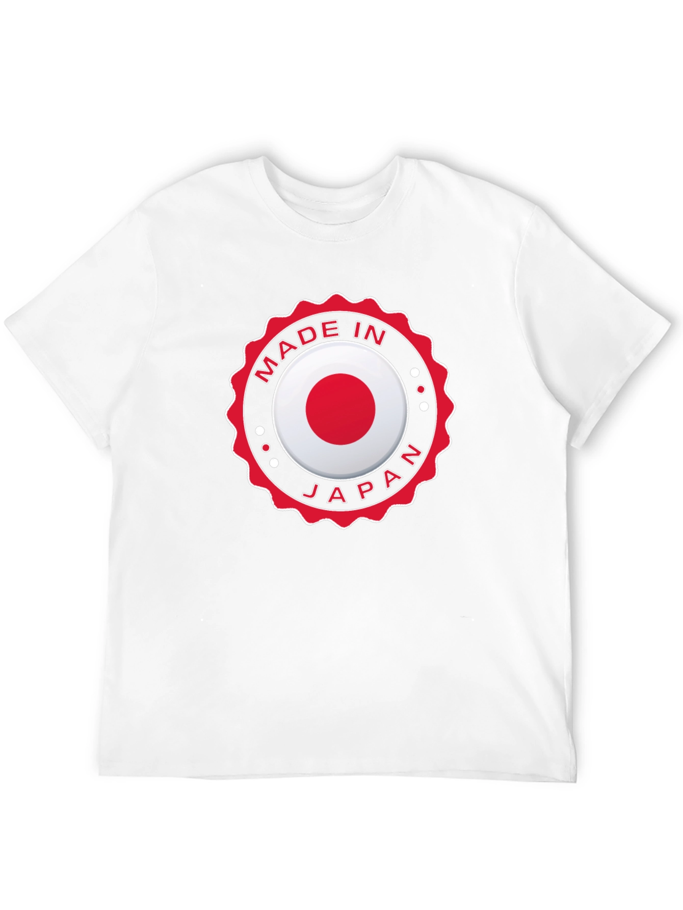 Made in Japan T-Shirt - Japanese Flag Design
