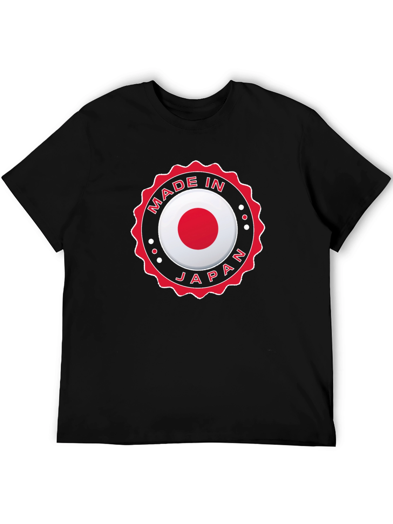 Made in Japan T-Shirt - Japanese Flag Design