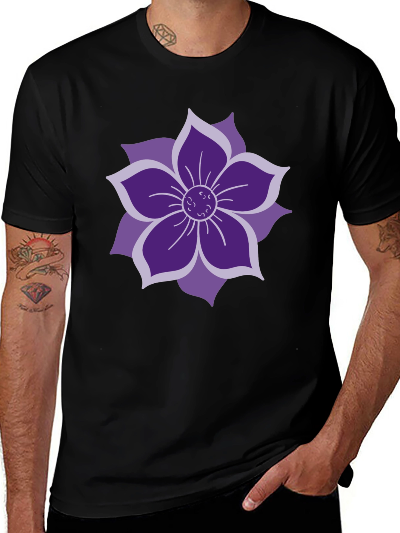 Floral Graphic T-Shirt - Stylish Casual Wear