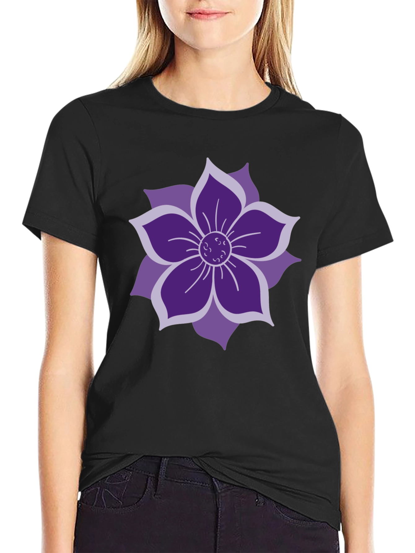 Floral Graphic T-Shirt - Stylish Casual Wear