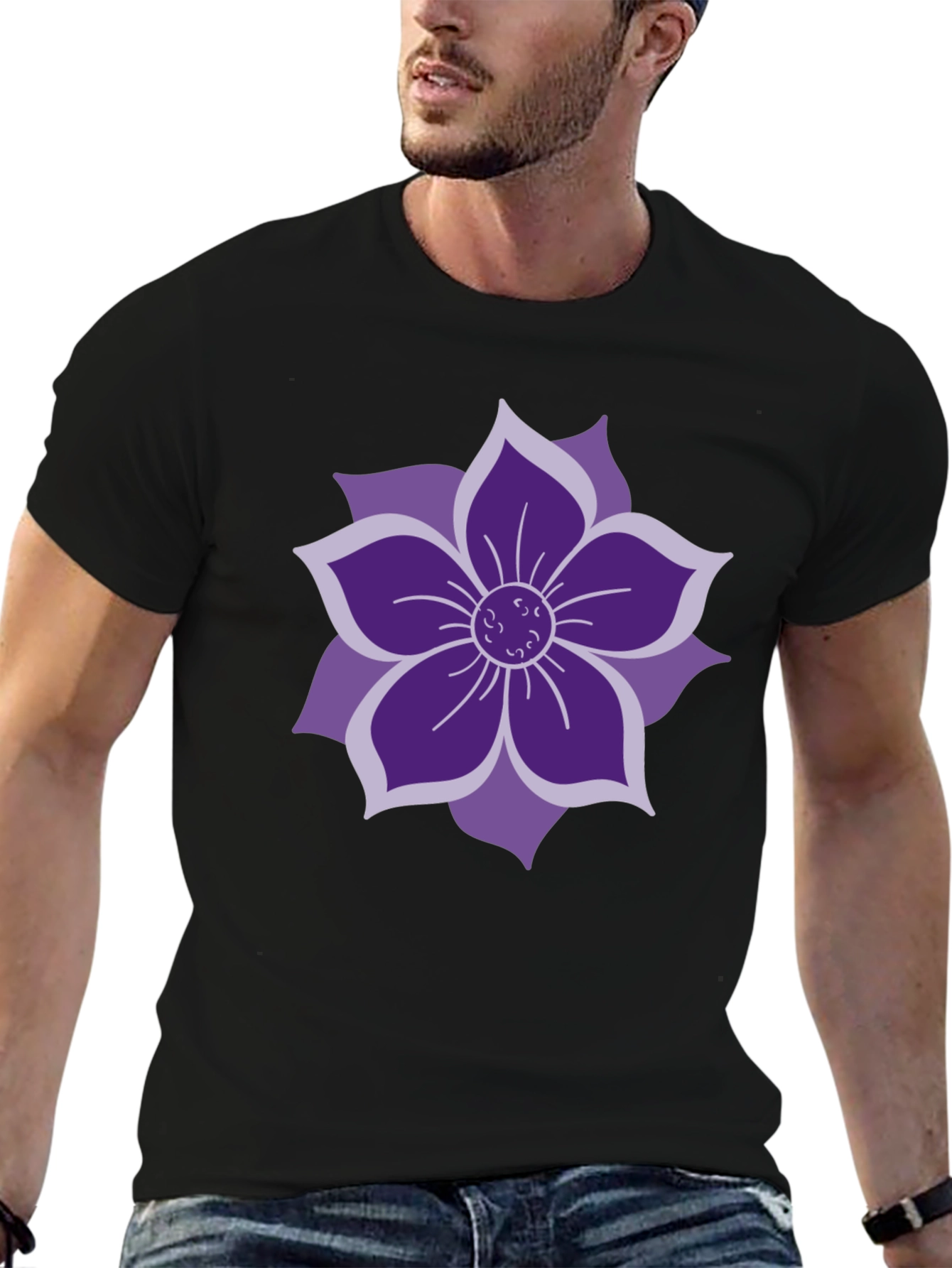 Floral Graphic T-Shirt - Stylish Casual Wear