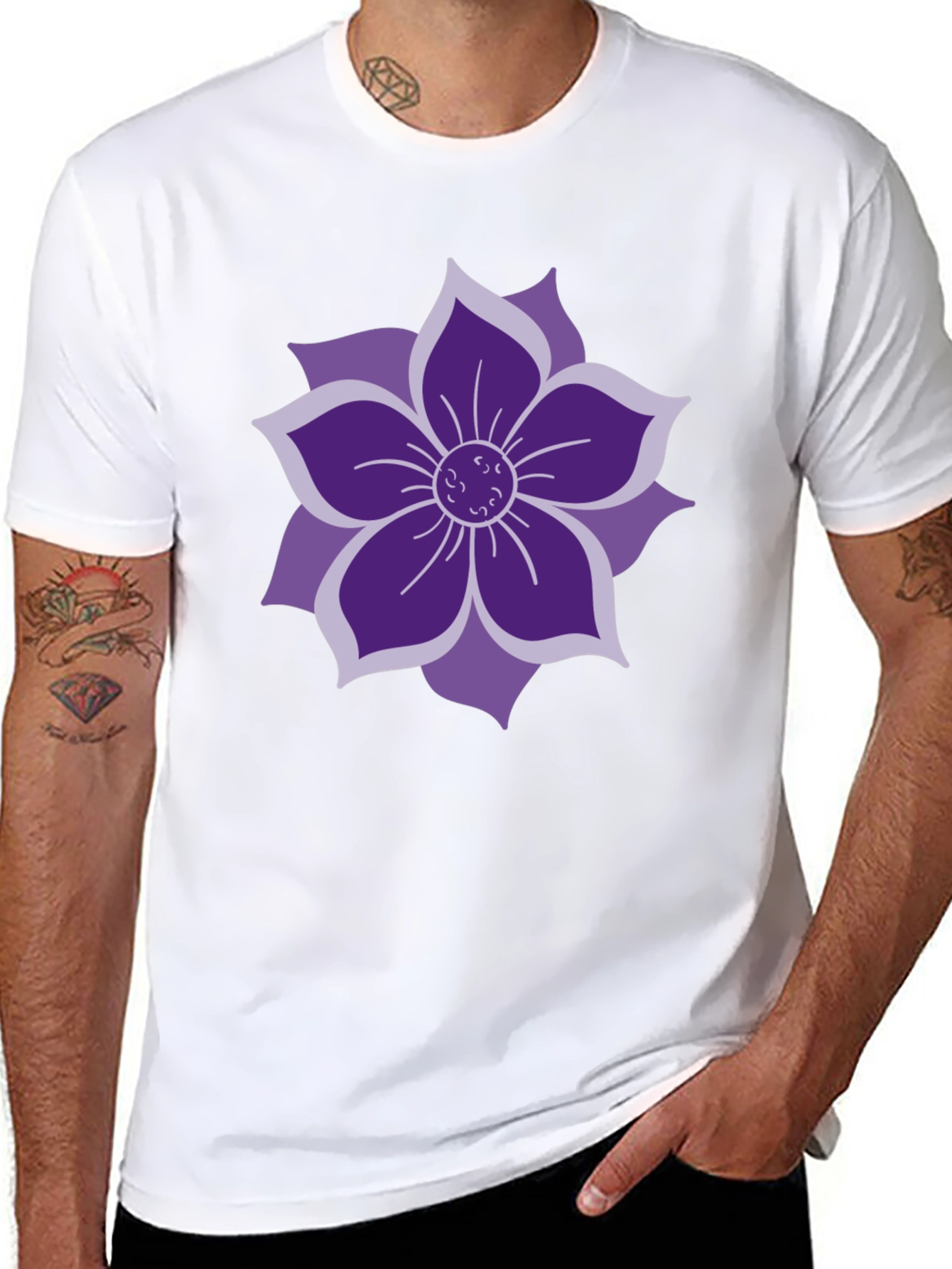 Floral Graphic T-Shirt - Stylish Casual Wear