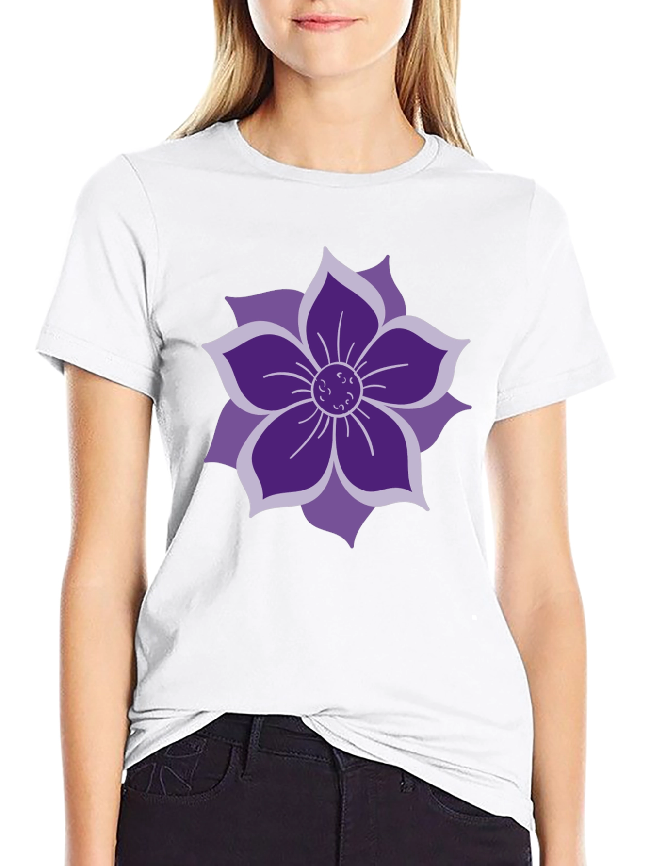 Floral Graphic T-Shirt - Stylish Casual Wear