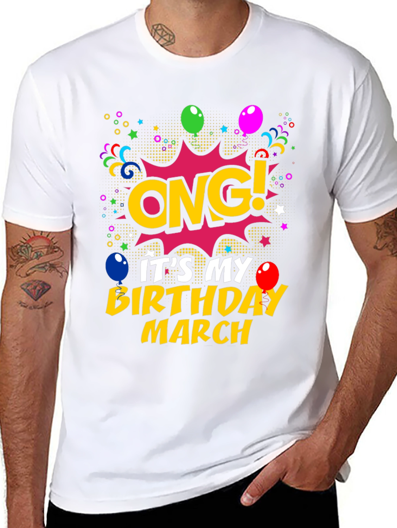 OMG! Its My Birthday March T-Shirt
