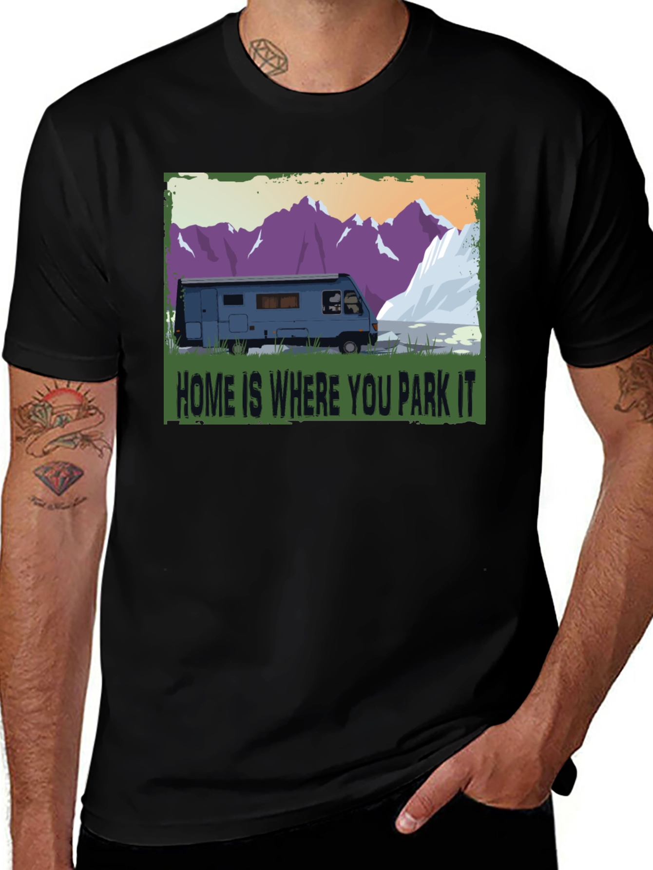 Home is Where You Park It T-Shirt