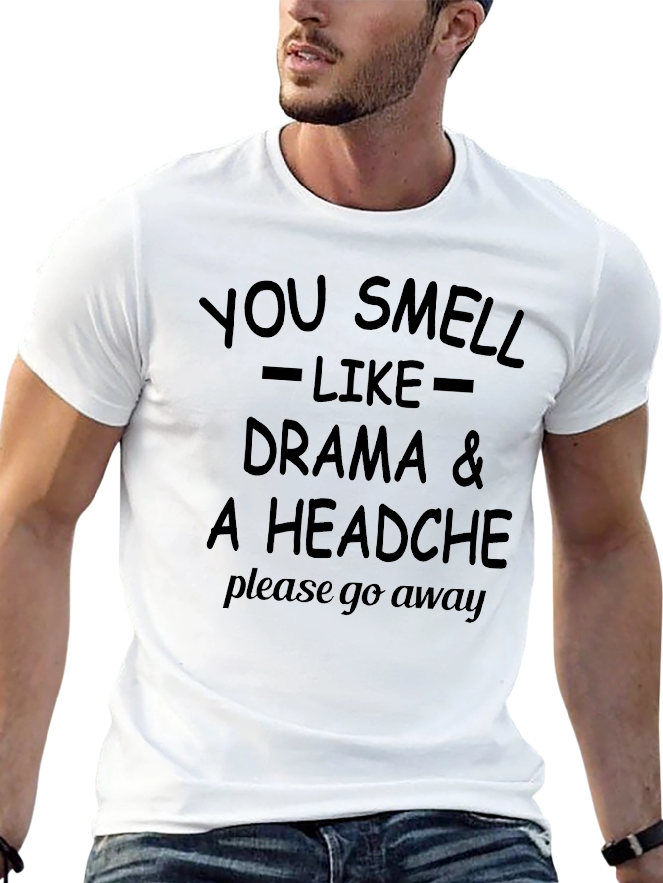 Drama Headache T-Shirt - Funny Sarcastic Tee
