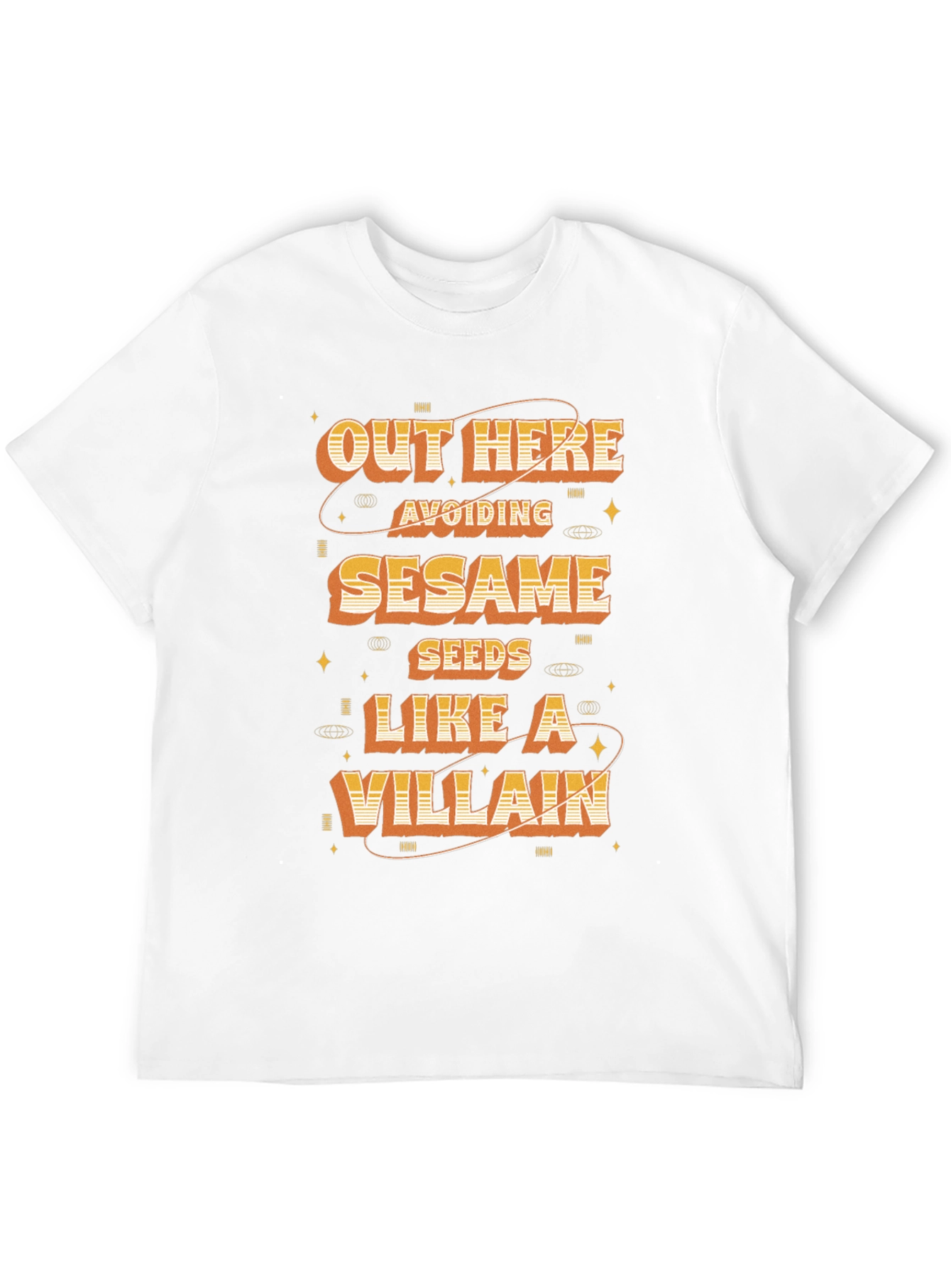 Out Here Avoiding Sesame Seeds T-Shirt