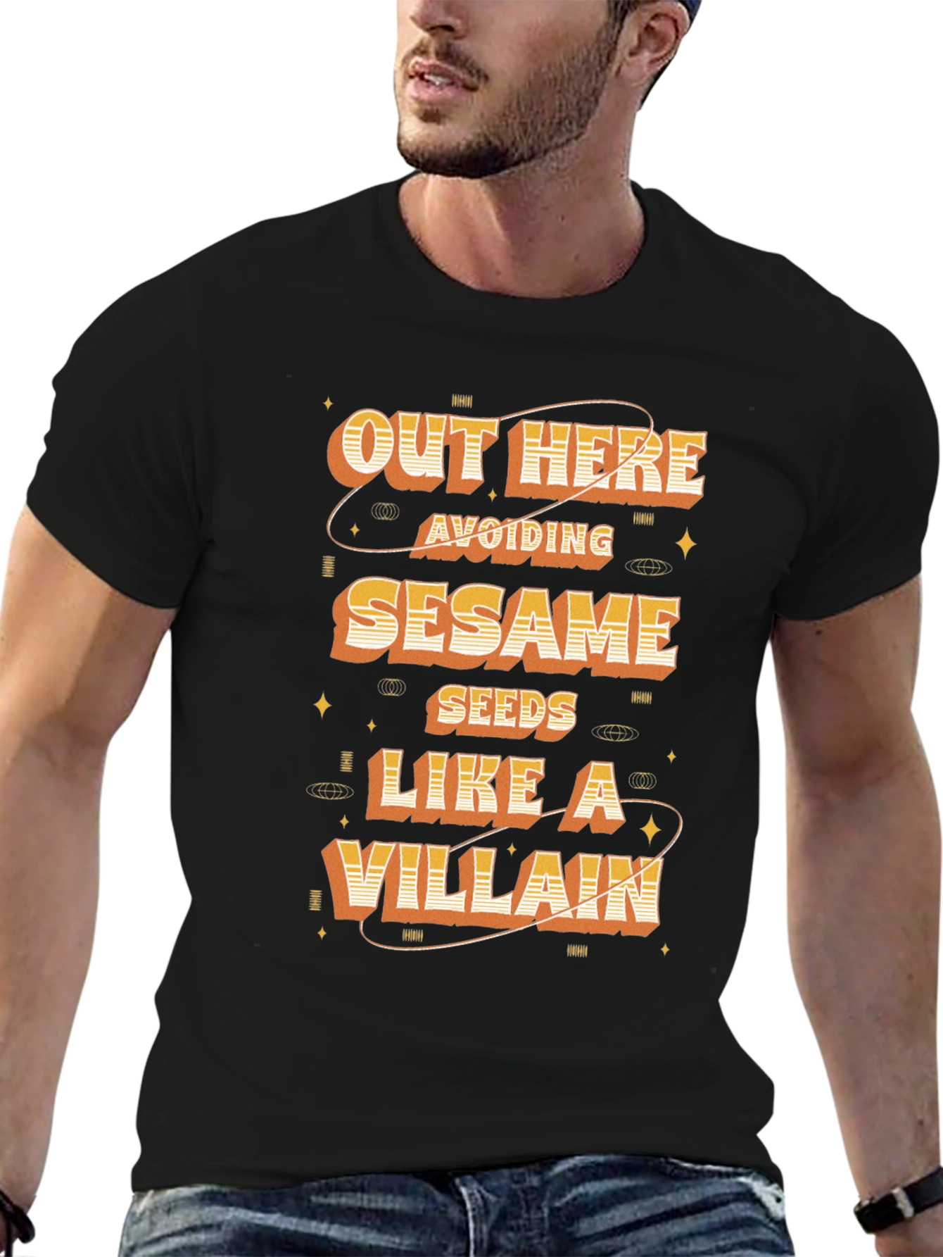 Out Here Avoiding Sesame Seeds T-Shirt