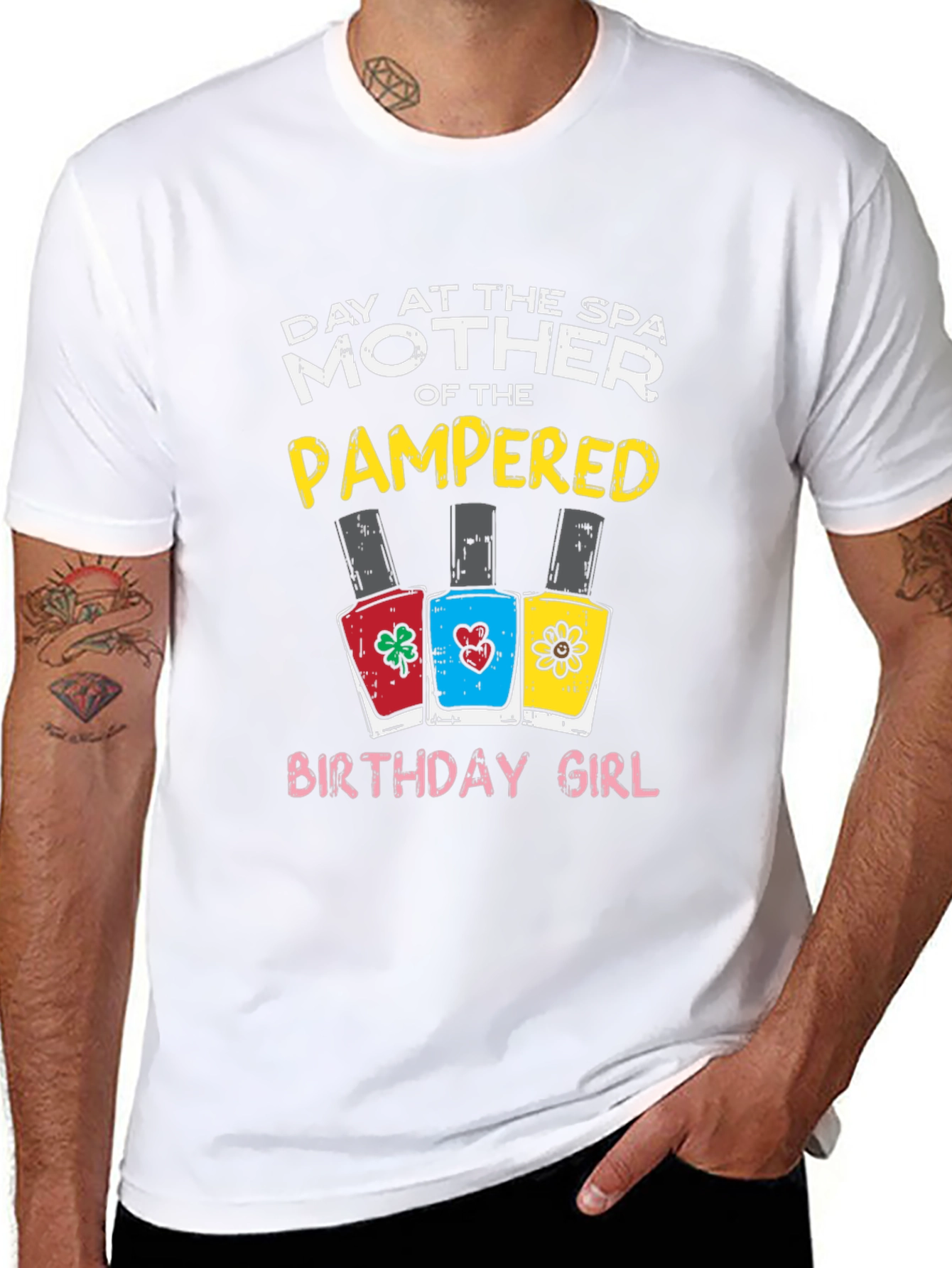 Mother of the Pampered Birthday Girl T-Shirt