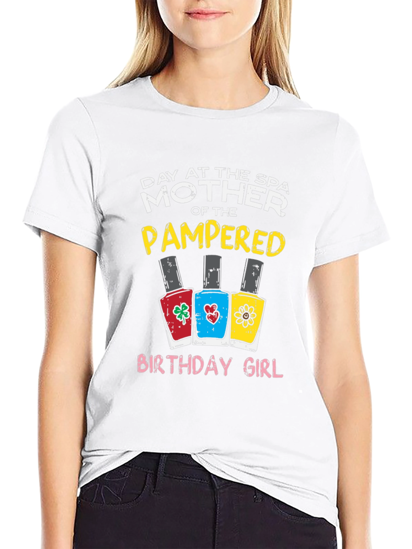 Mother of the Pampered Birthday Girl T-Shirt