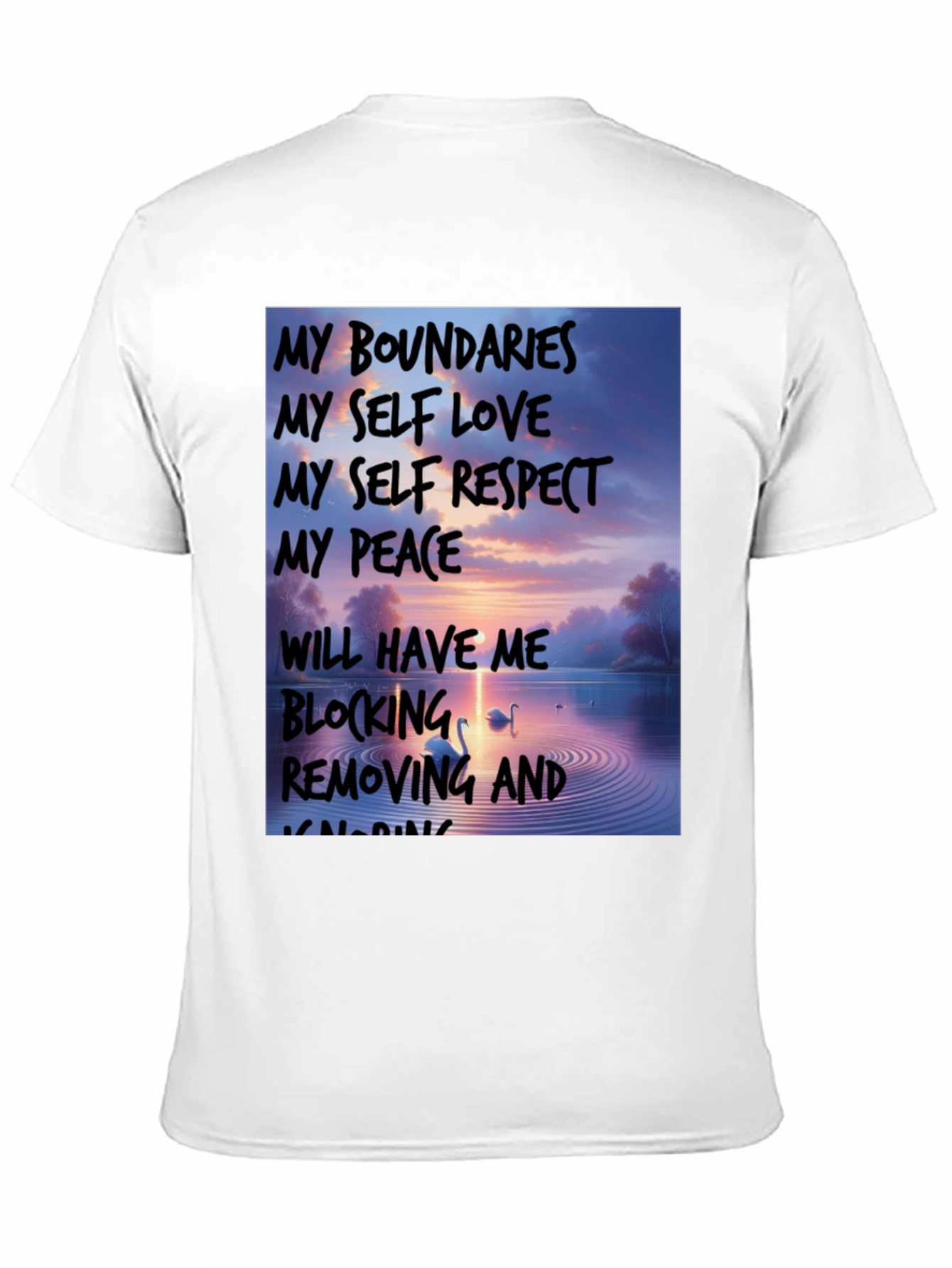 Boundaries & Self-Love Graphic Tee