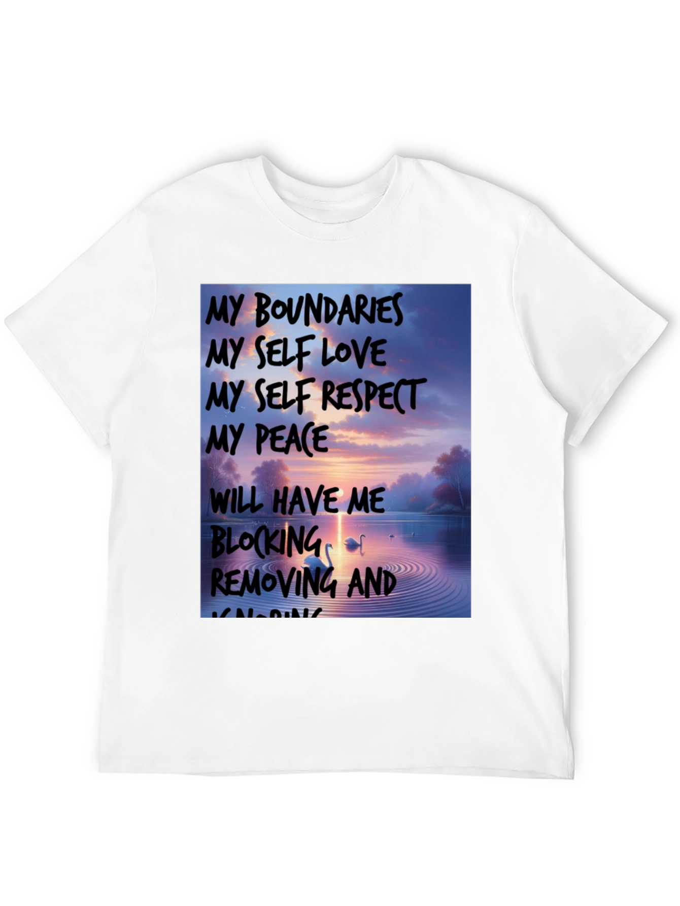 Boundaries & Self-Love Graphic Tee