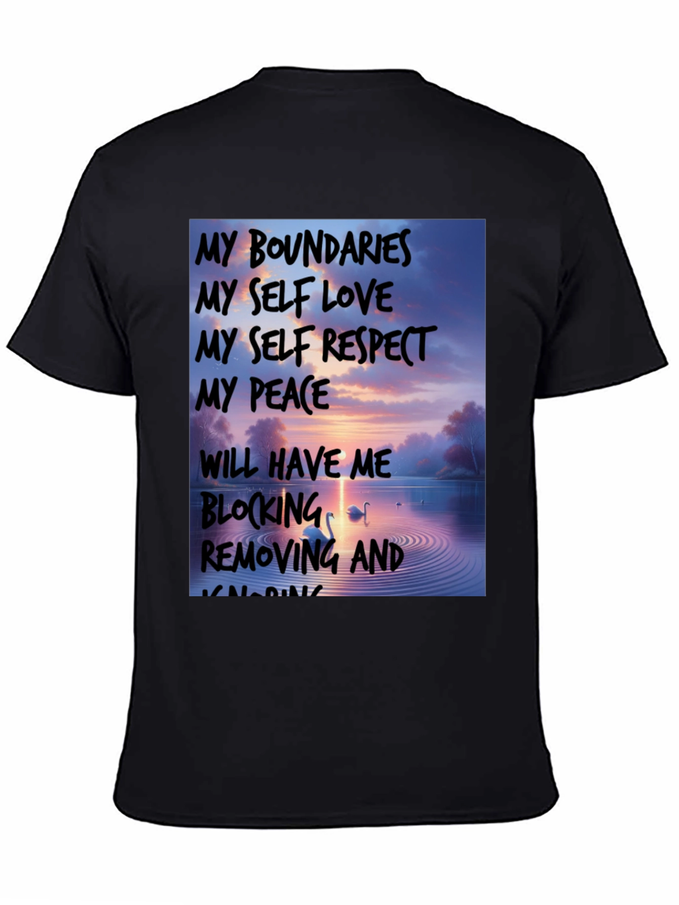 Boundaries & Self-Love Graphic Tee