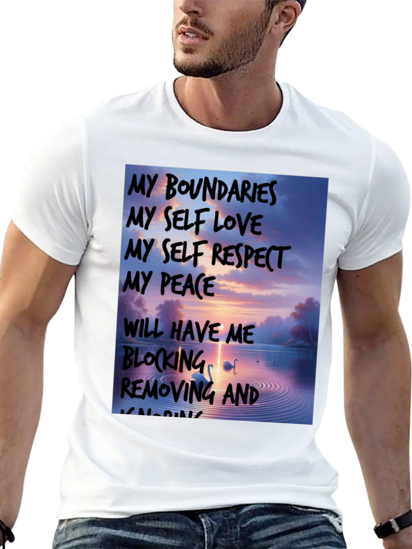 Boundaries & Self-Love Graphic Tee