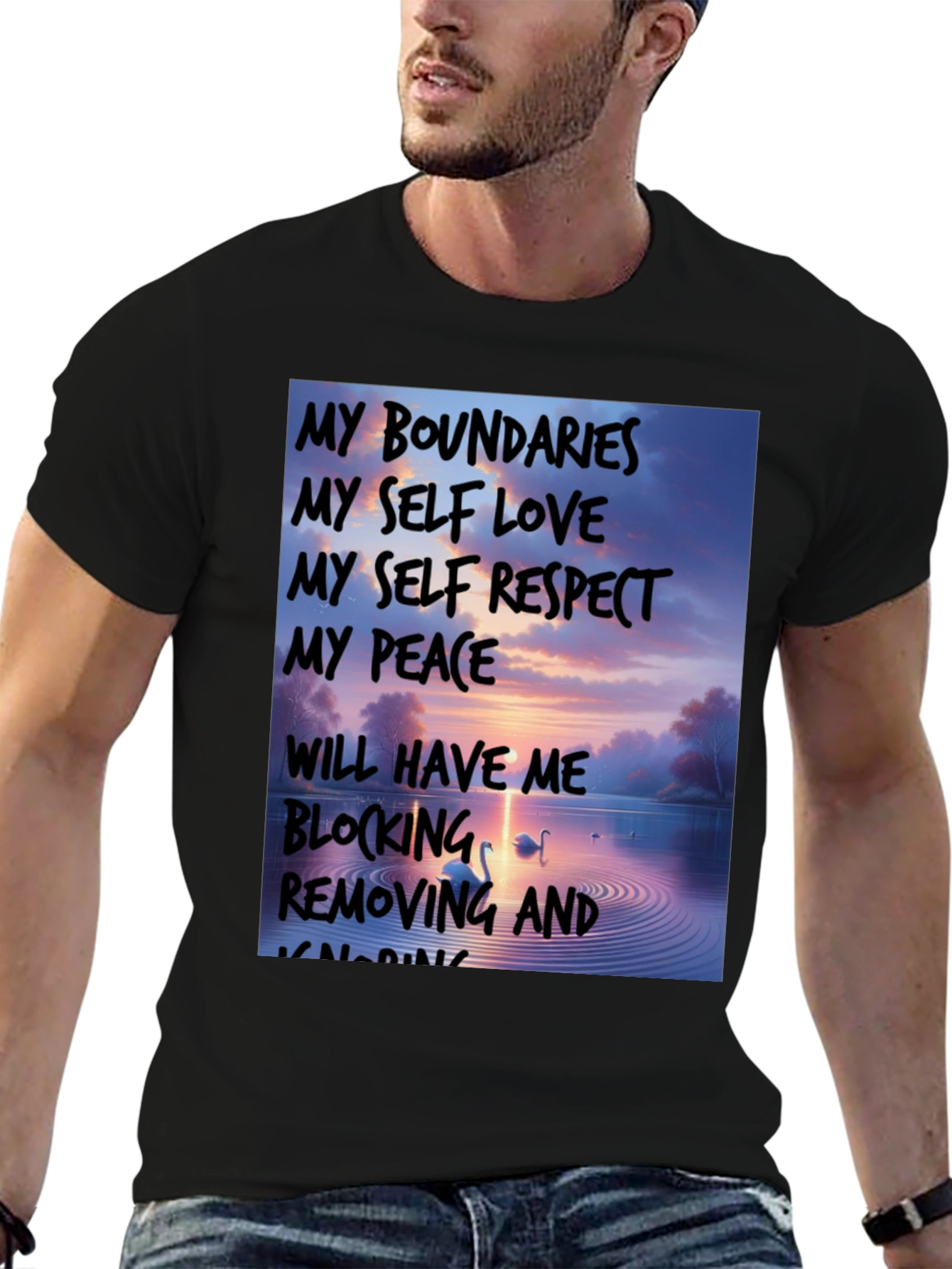 Boundaries & Self-Love Graphic Tee