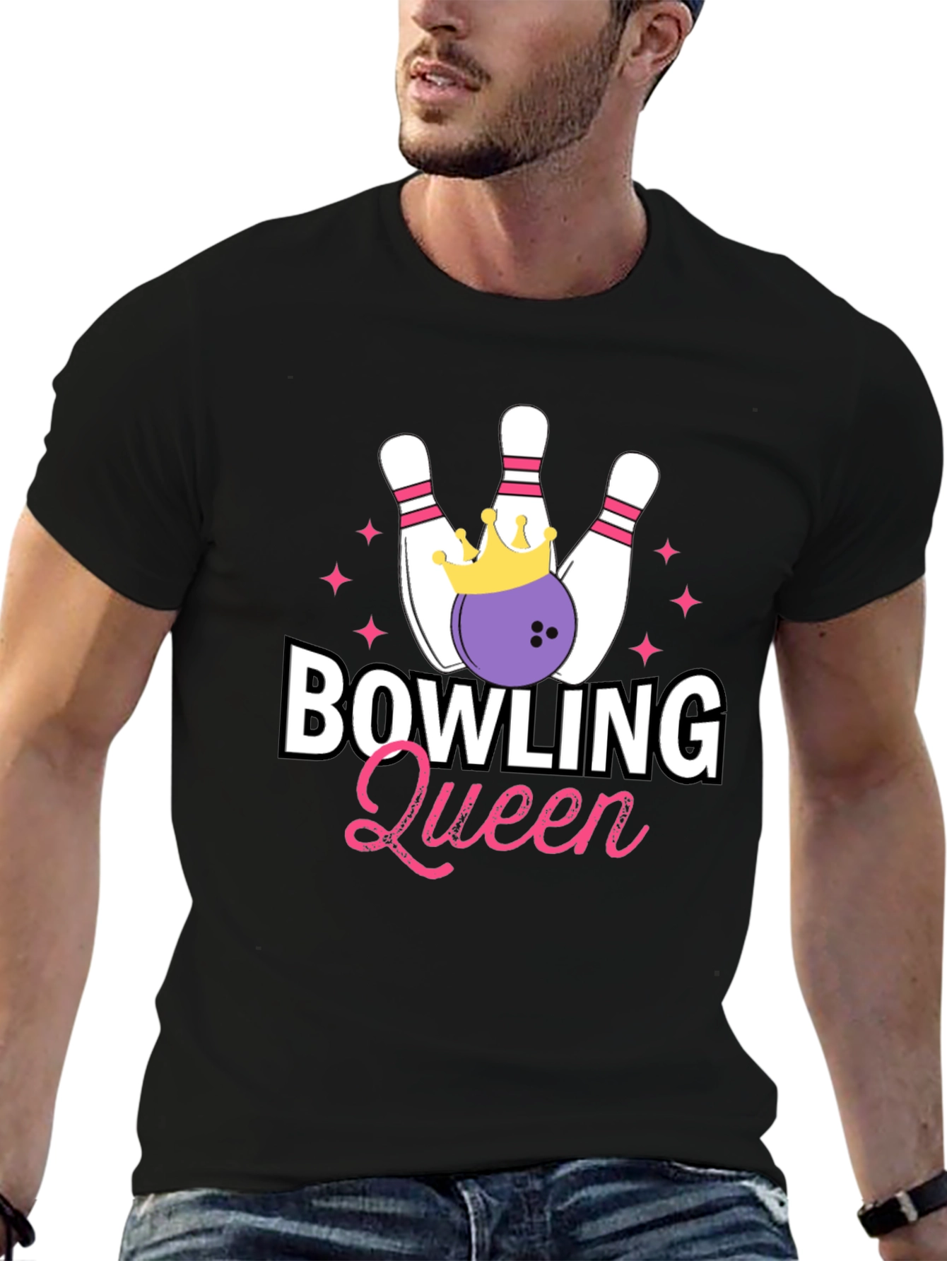 Bowling Queen T-Shirt - Strike in Style