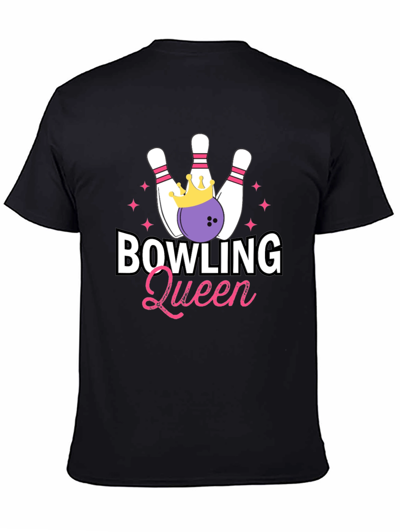 Bowling Queen T-Shirt - Strike in Style