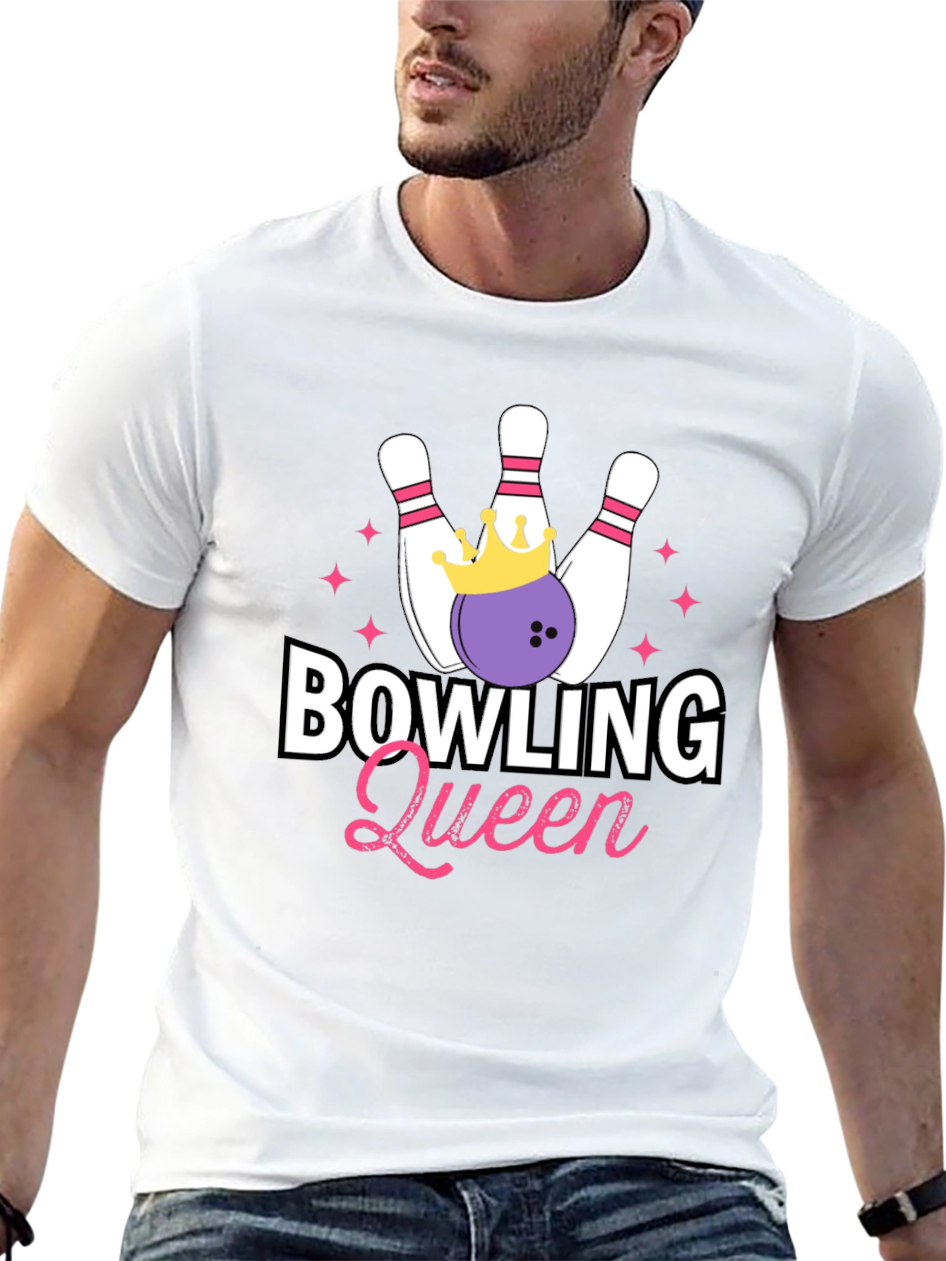 Bowling Queen T-Shirt - Strike in Style