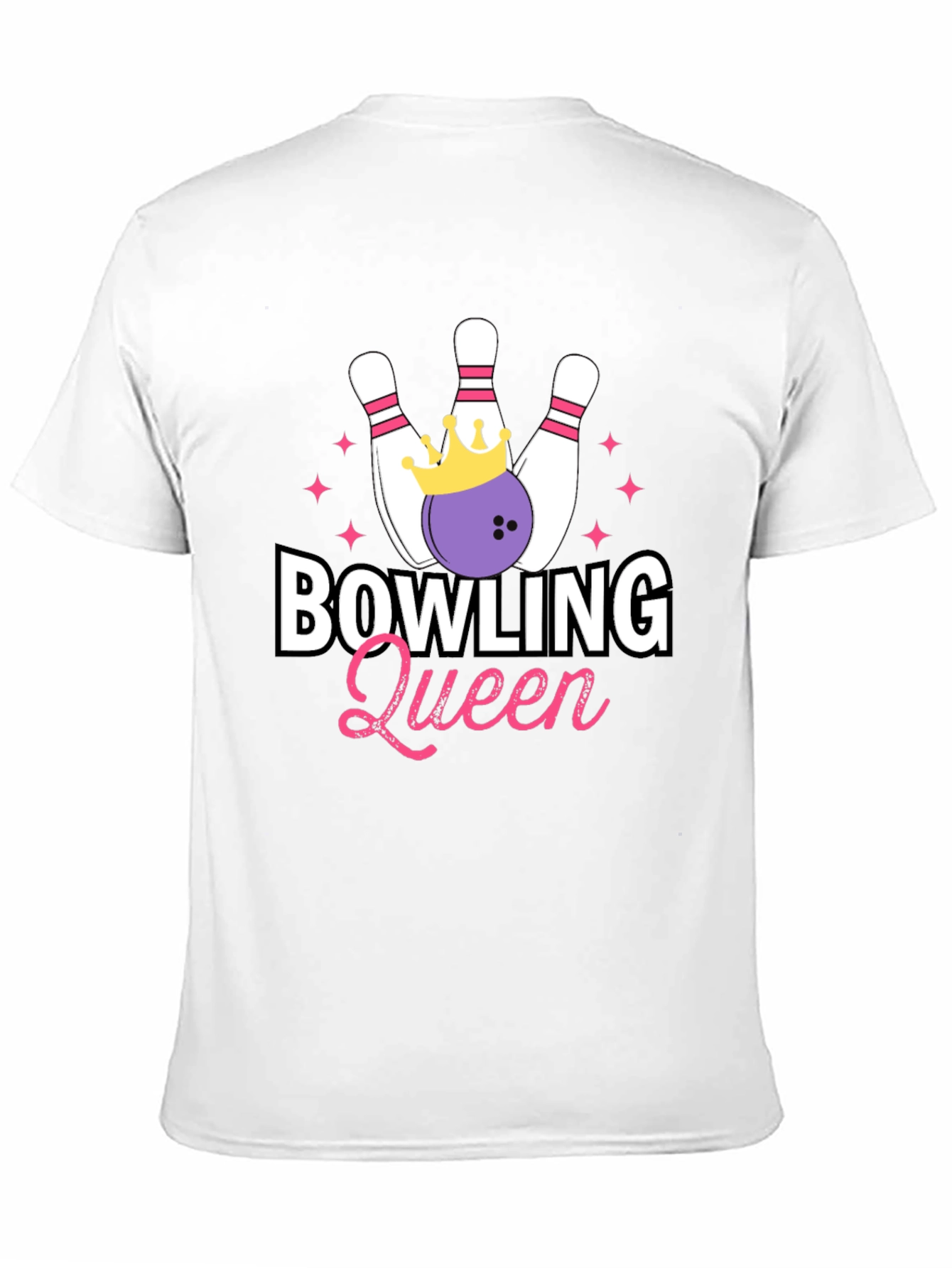 Bowling Queen T-Shirt - Strike in Style