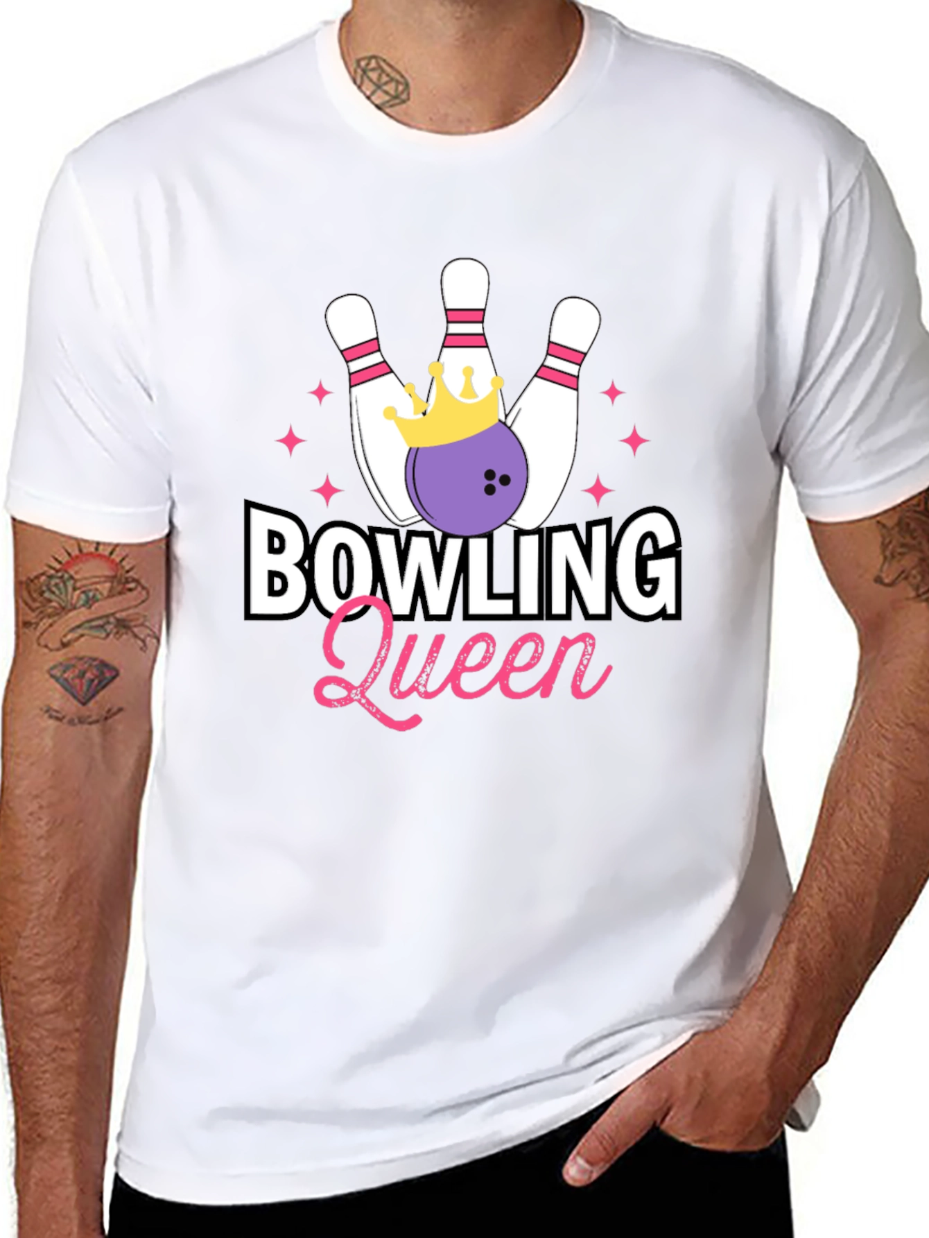 Bowling Queen T-Shirt - Strike in Style