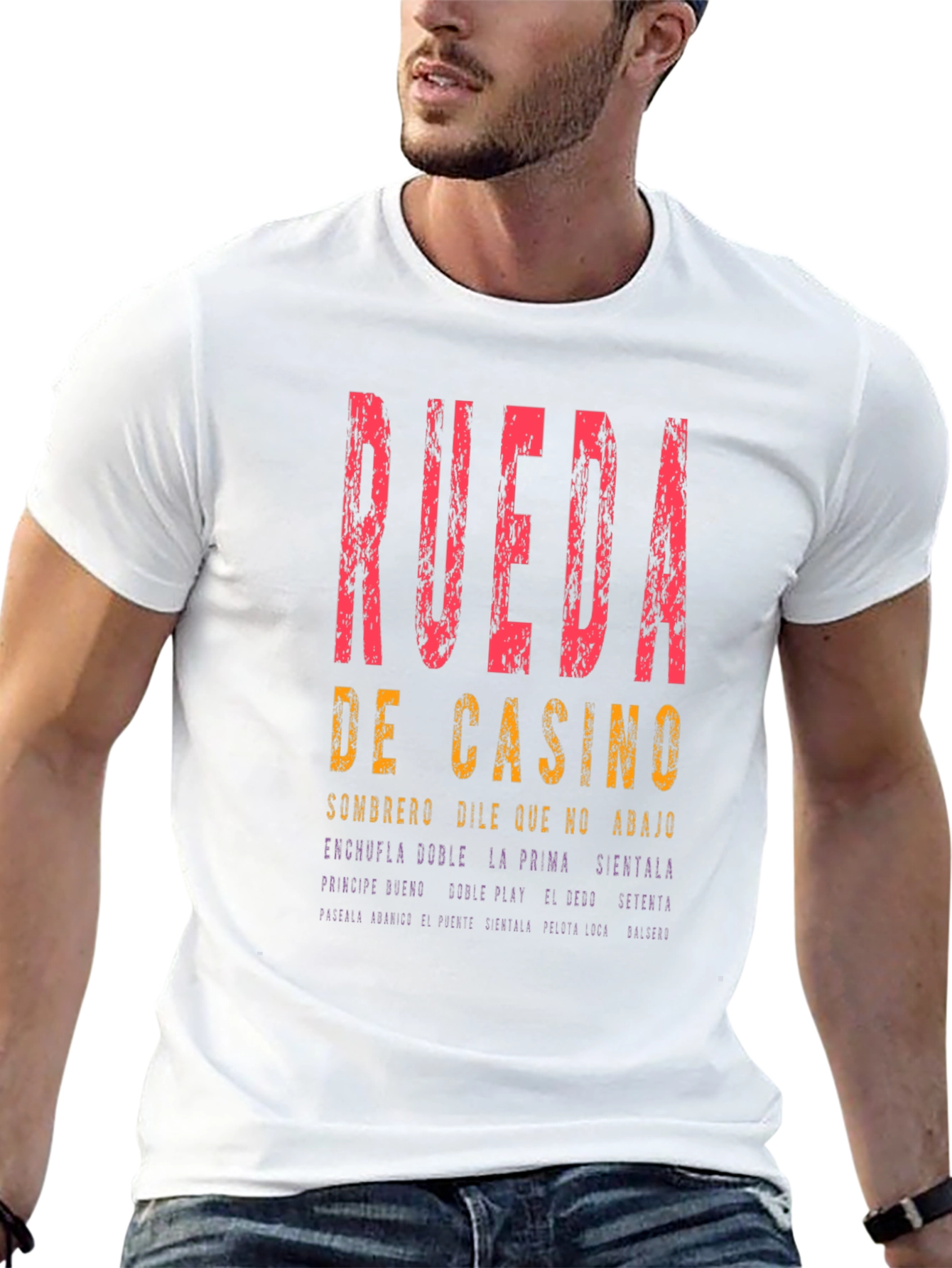 Rueda De Casino Graphic T-Shirt - Salsa Dance Tee