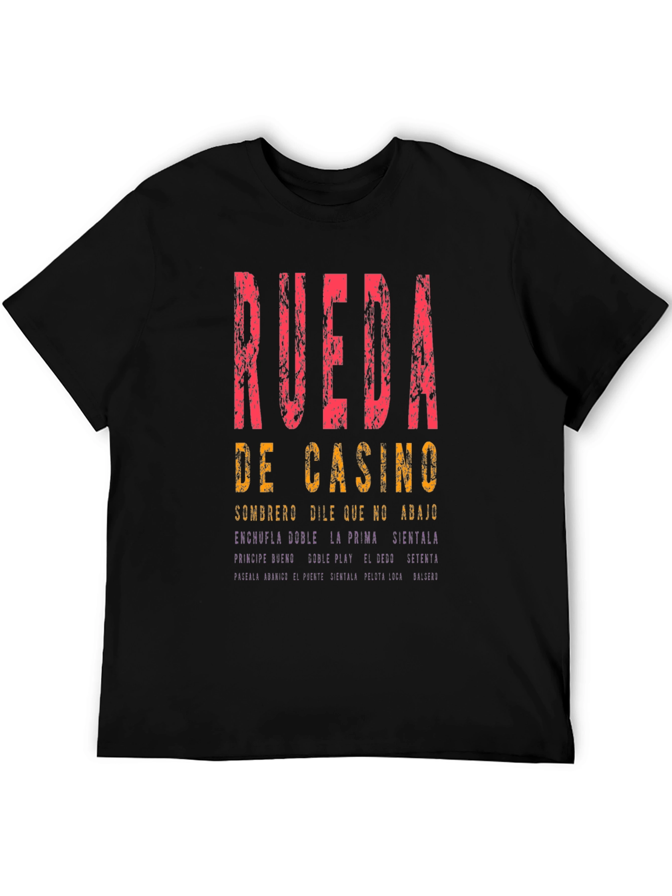 Rueda De Casino Graphic T-Shirt - Salsa Dance Tee