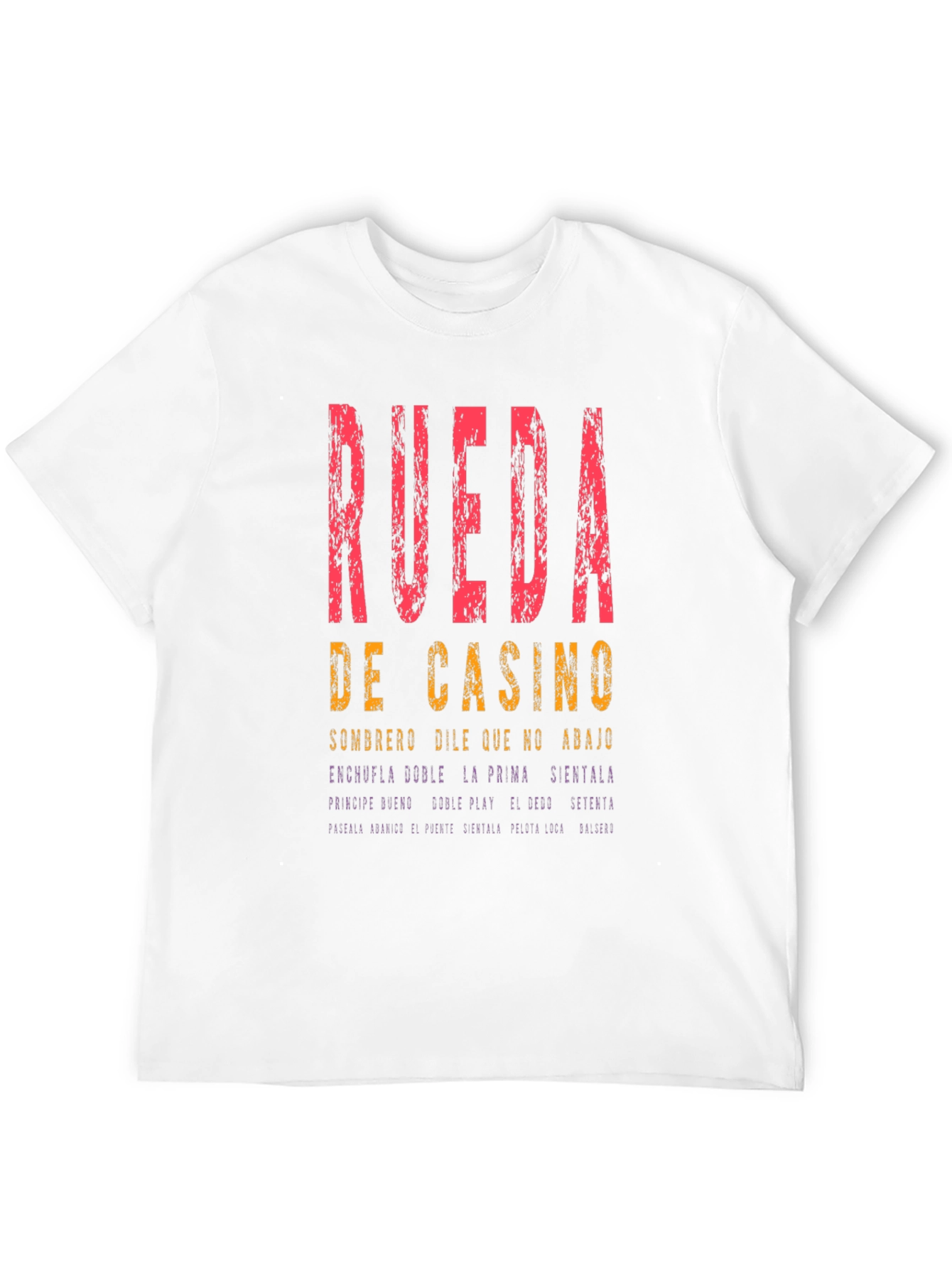 Rueda De Casino Graphic T-Shirt - Salsa Dance Tee