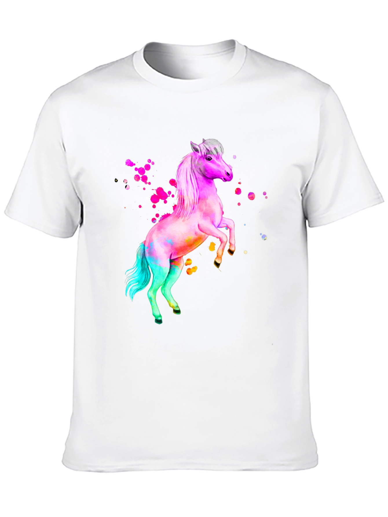 Rainbow Horse Graphic Tee
