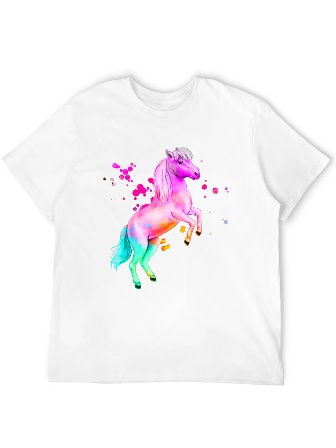 Rainbow Horse Graphic Tee