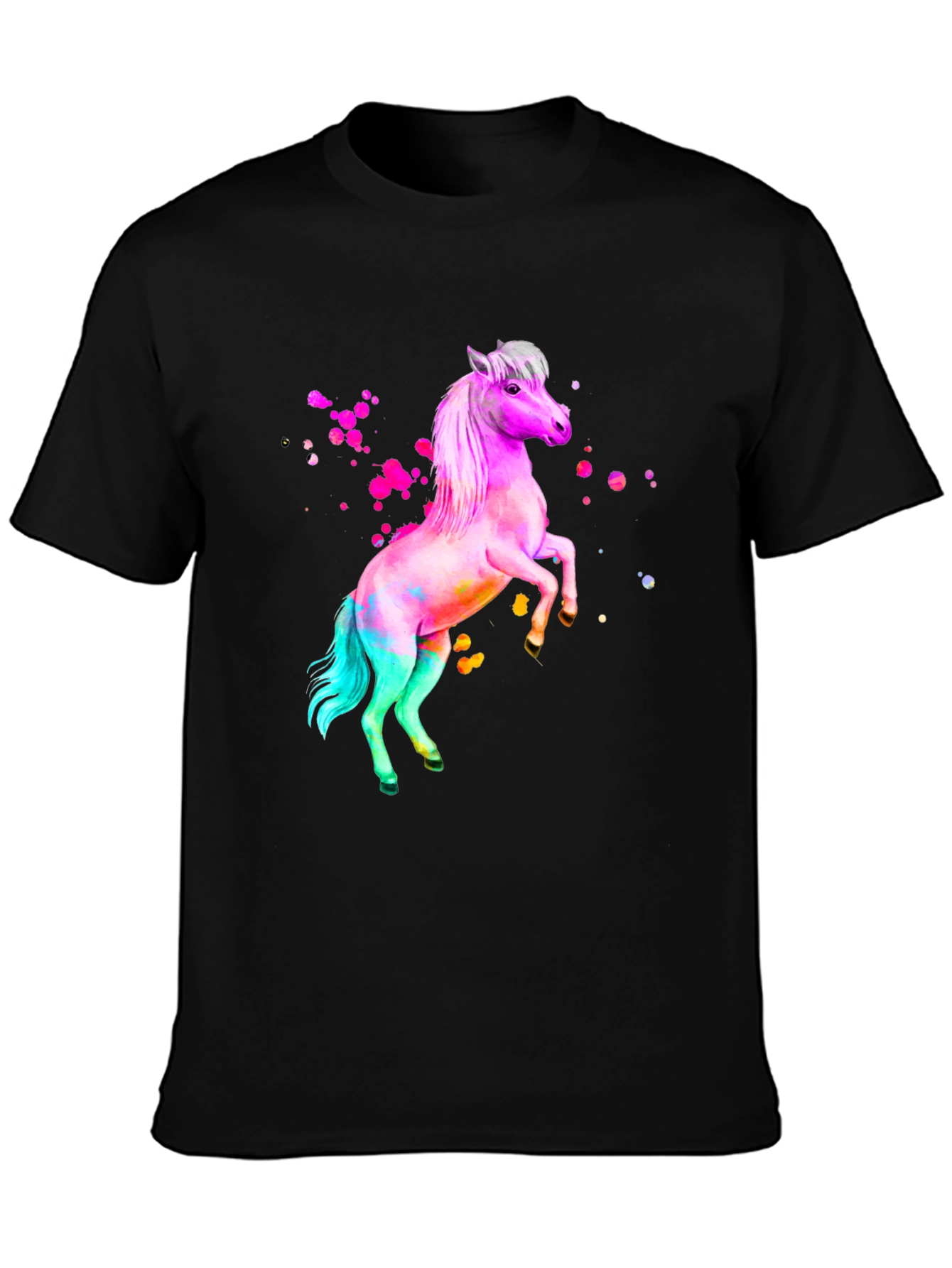 Rainbow Horse Graphic Tee