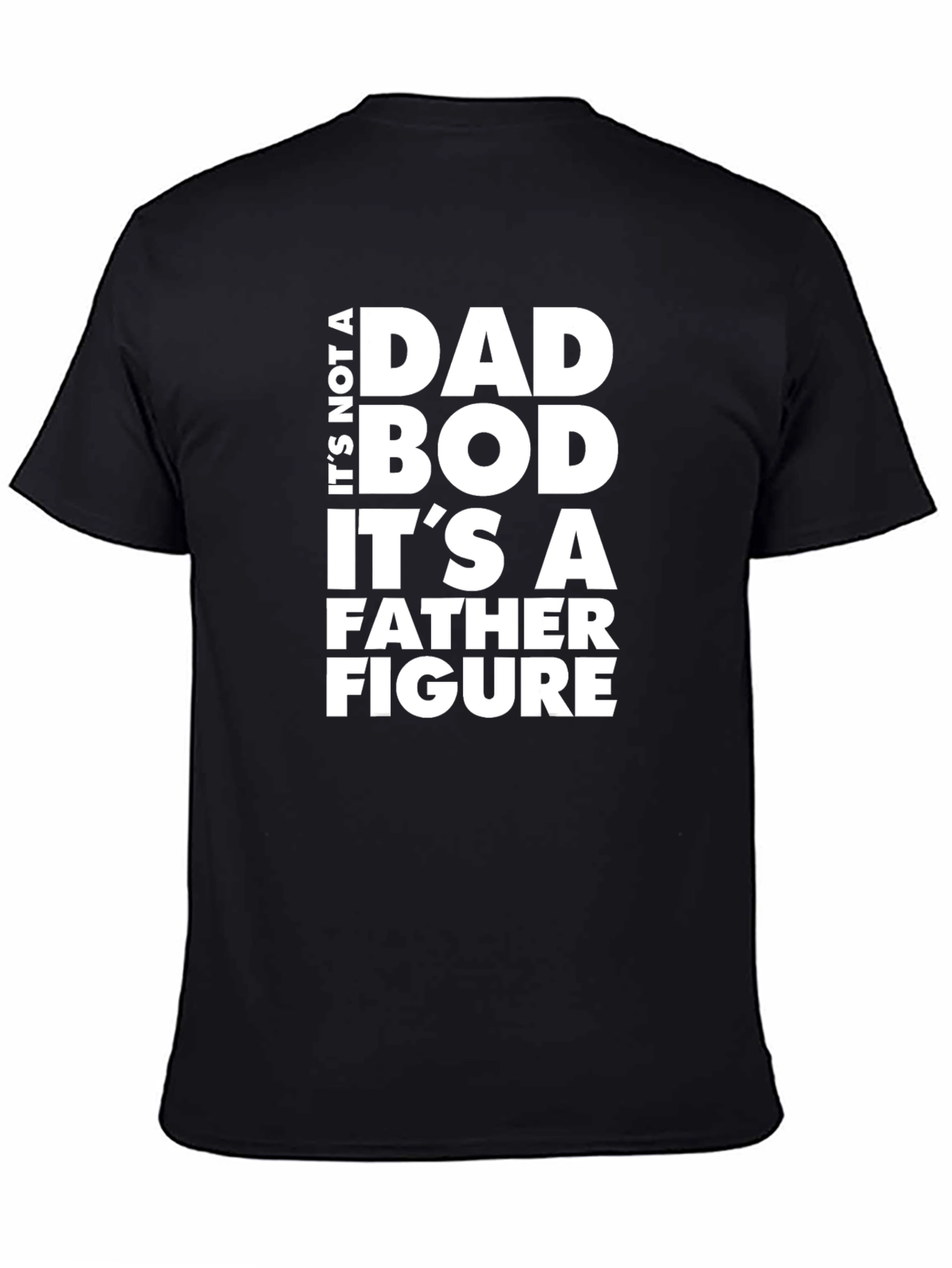 Dad Bod Father Figure Graphic T-Shirt