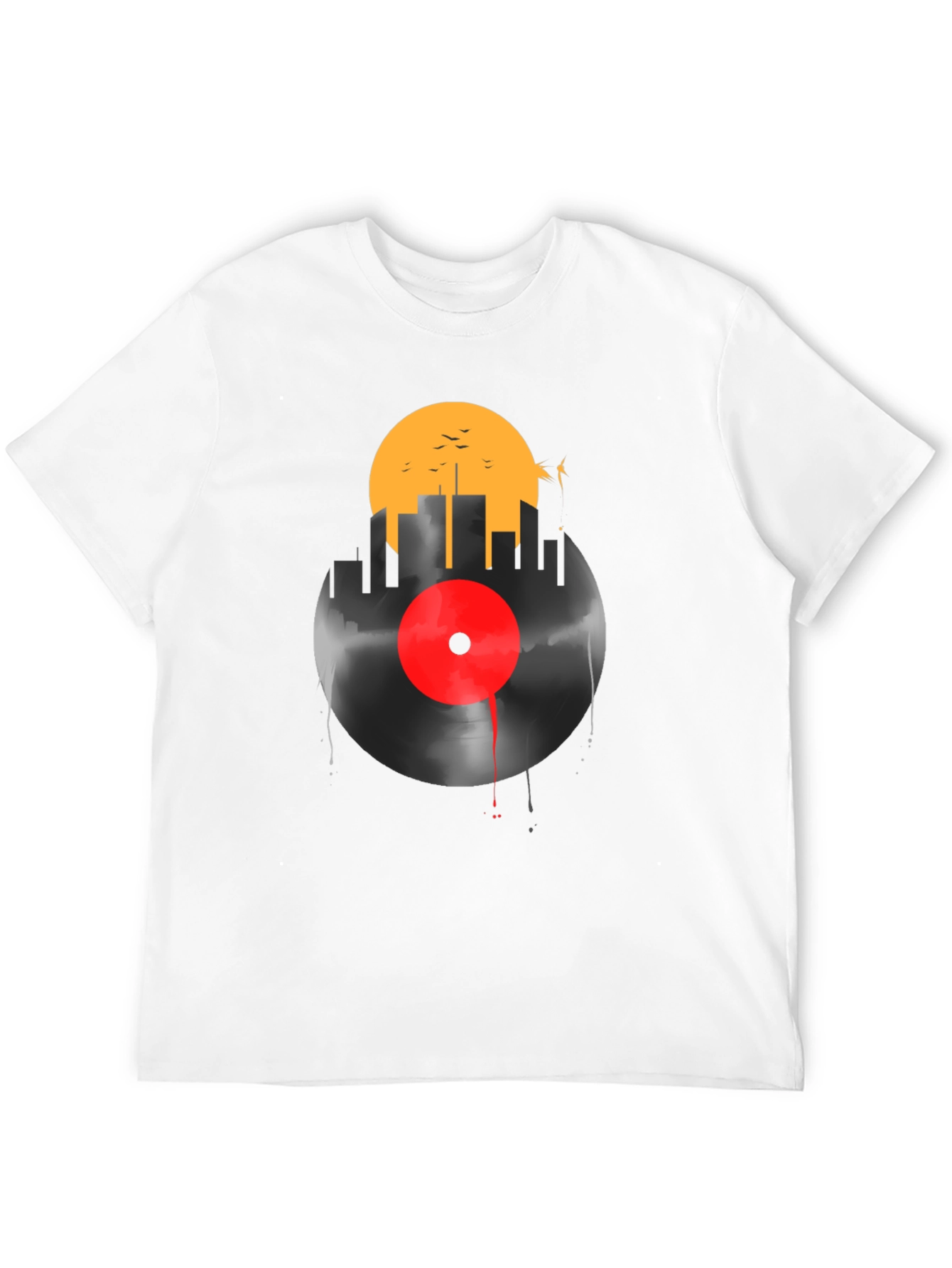 Cityscape Vinyl Graphic T-Shirt