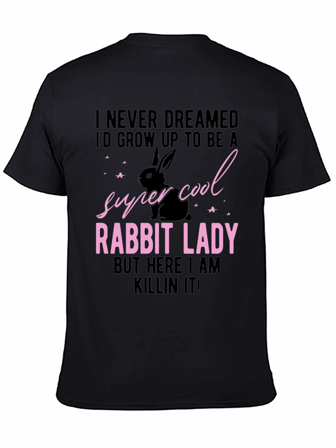 Super Cool Rabbit Lady T-Shirt