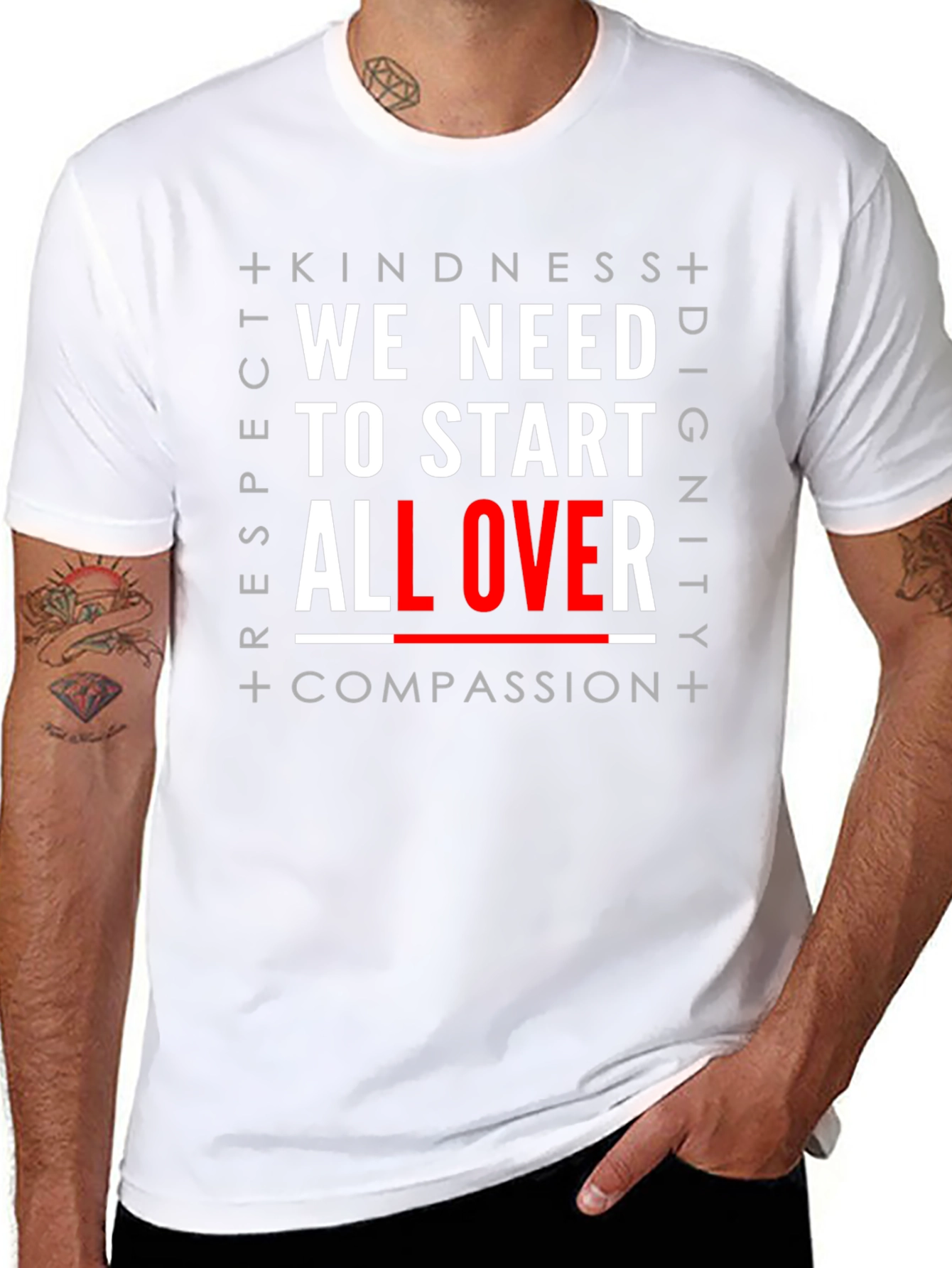 We Need to Start All Over Graphic T-Shirt