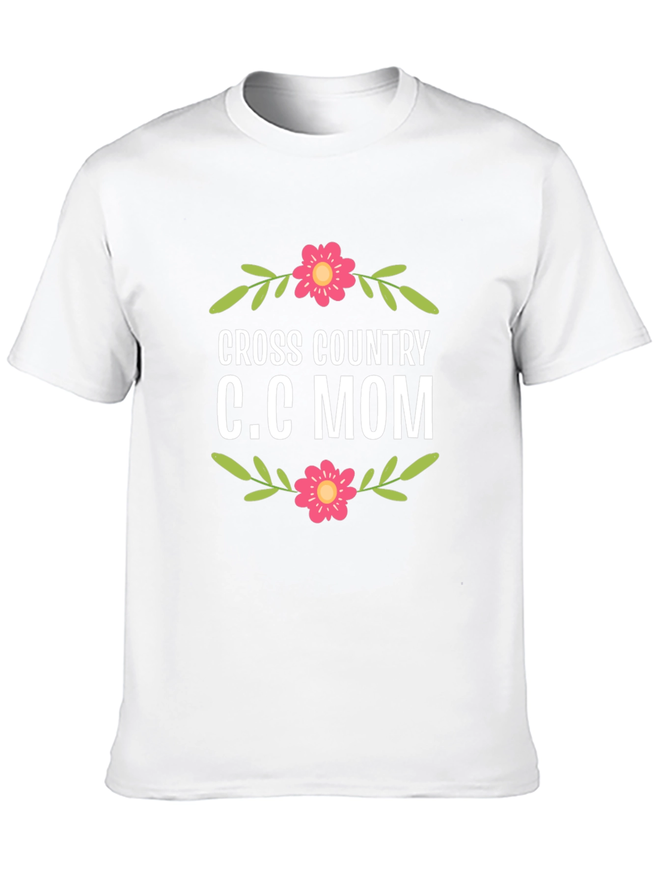 Cross Country C.C. Mom Graphic T-Shirt