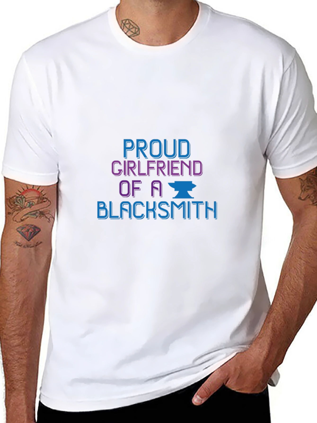 Proud Blacksmith Girlfriend T-Shirt