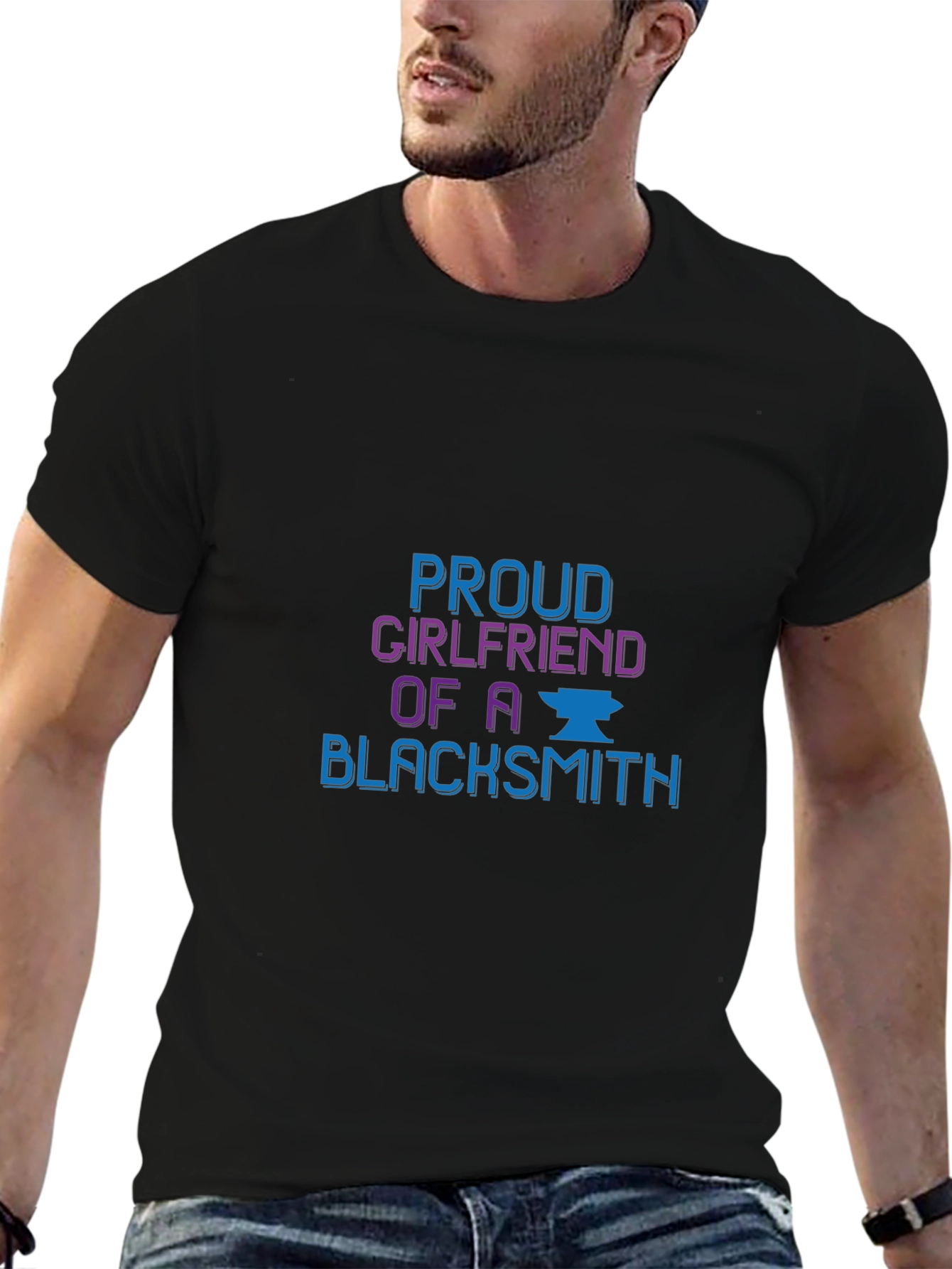 Proud Blacksmith Girlfriend T-Shirt