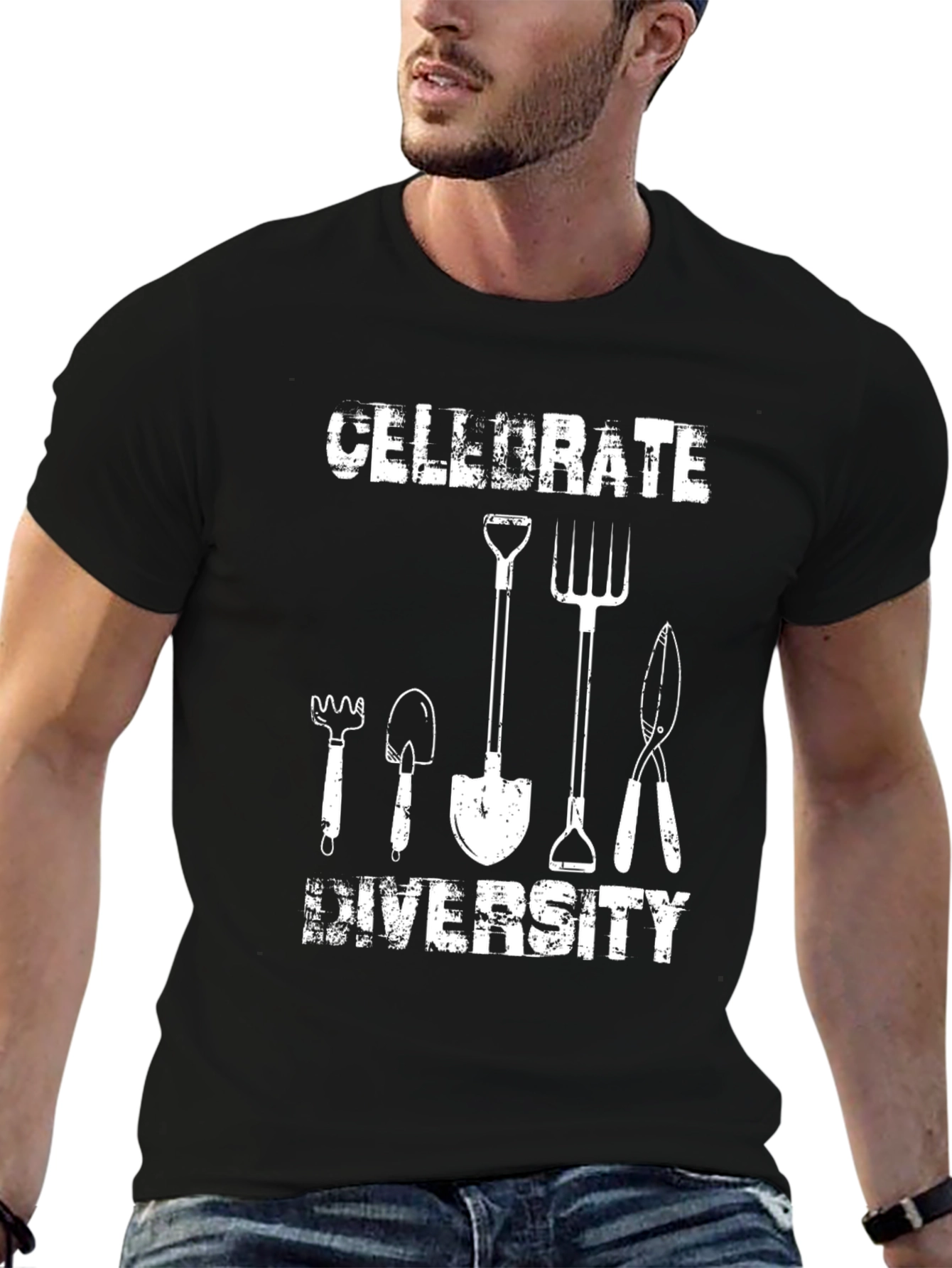 Celebrate Diversity Gardening T-Shirt