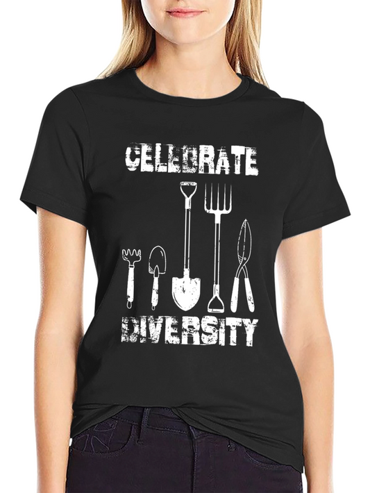 Celebrate Diversity Gardening T-Shirt