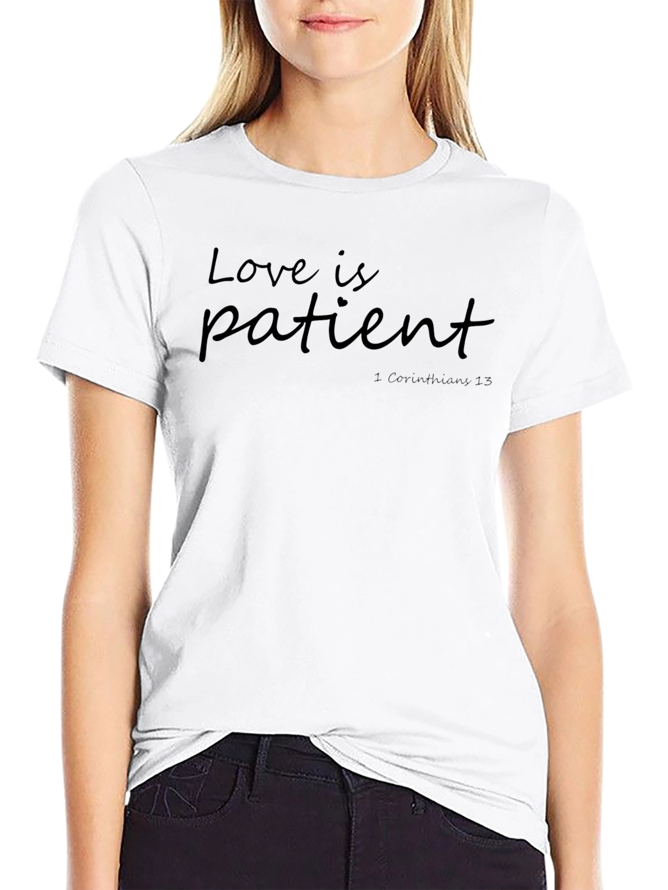 Love is Patient T-Shirt - Christian Apparel