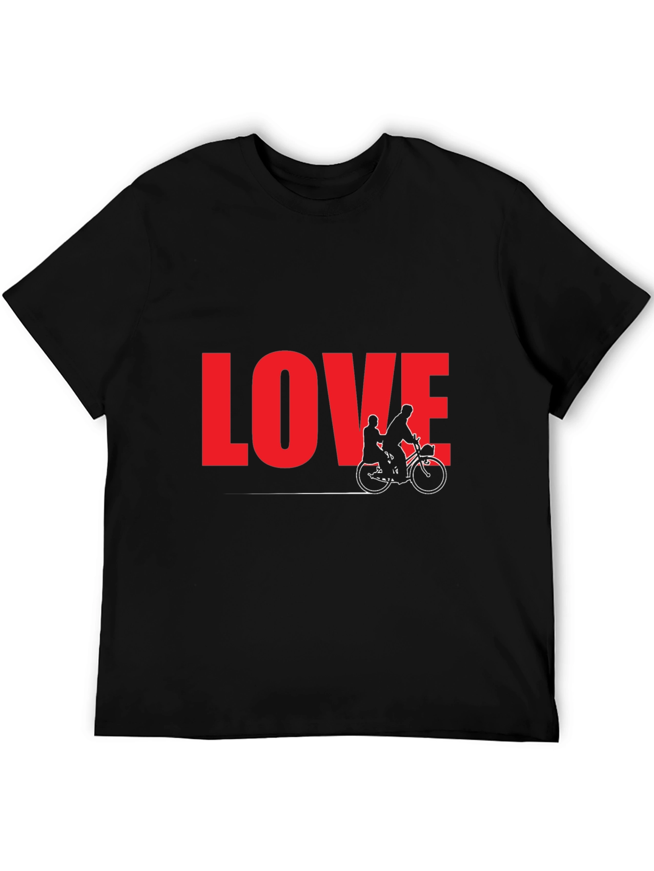 Love Tandem Bike Graphic Tee