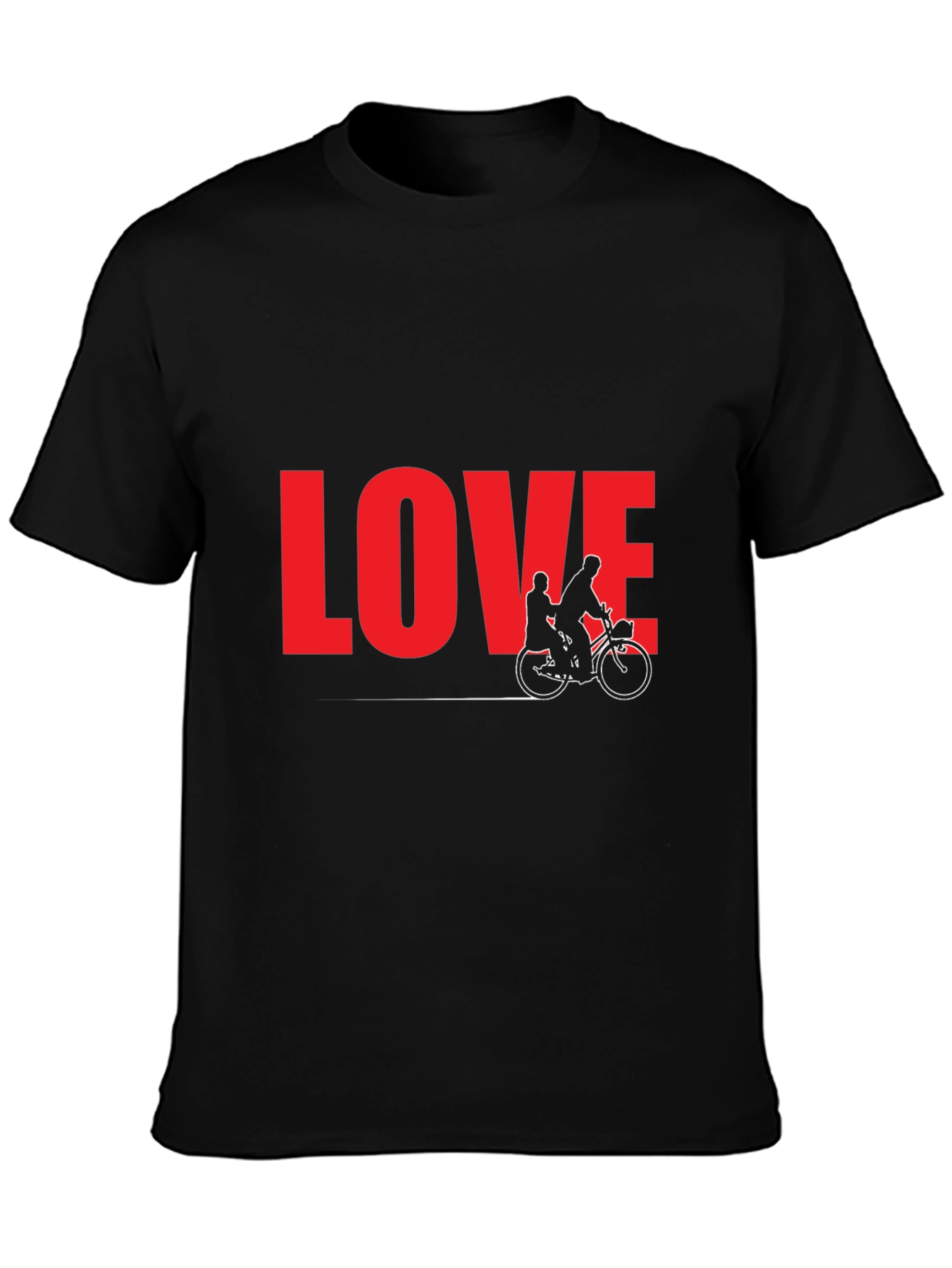 Love Tandem Bike Graphic Tee