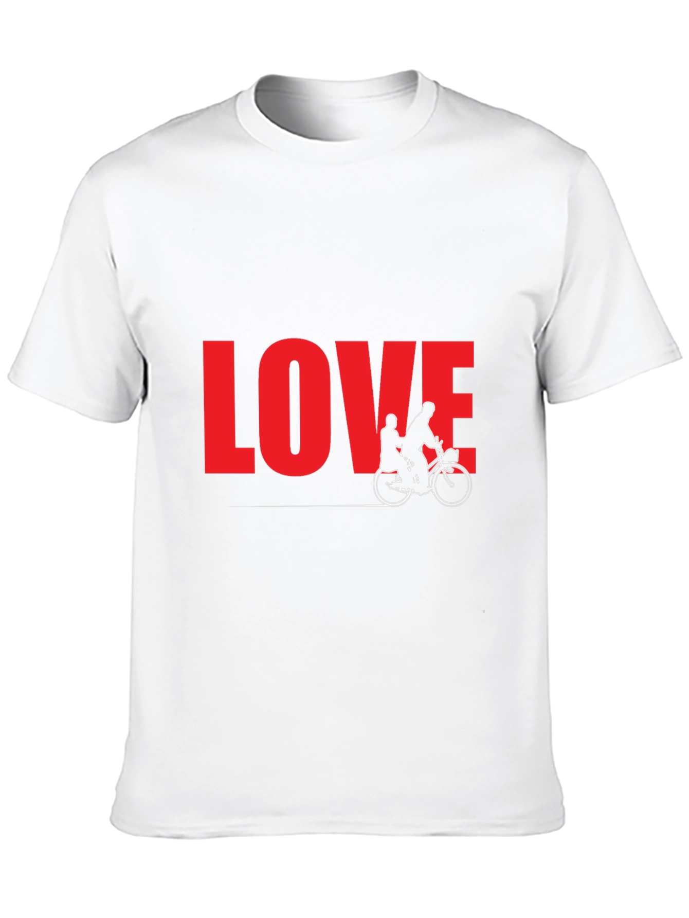 Love Tandem Bike Graphic Tee