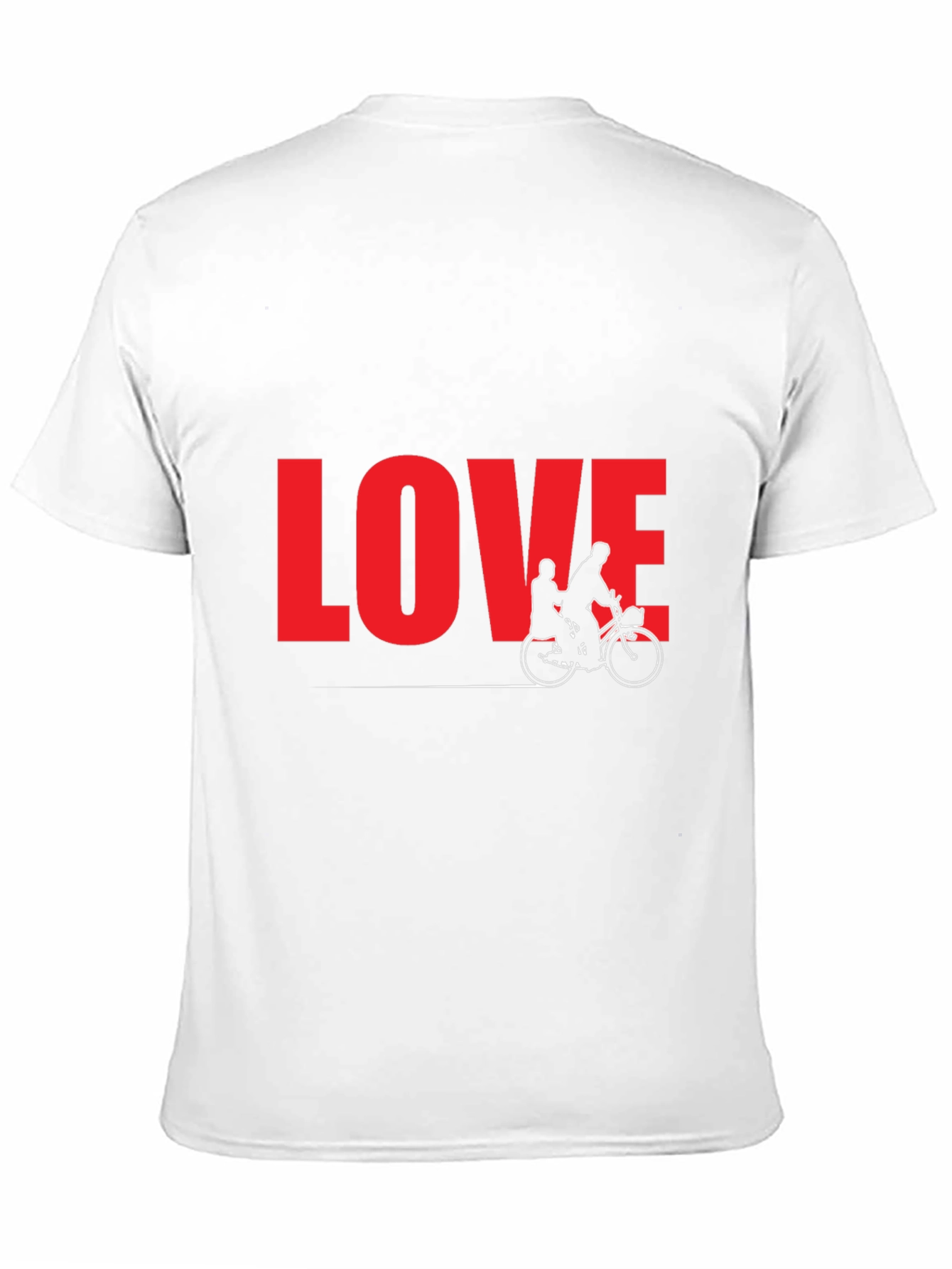 Love Tandem Bike Graphic Tee