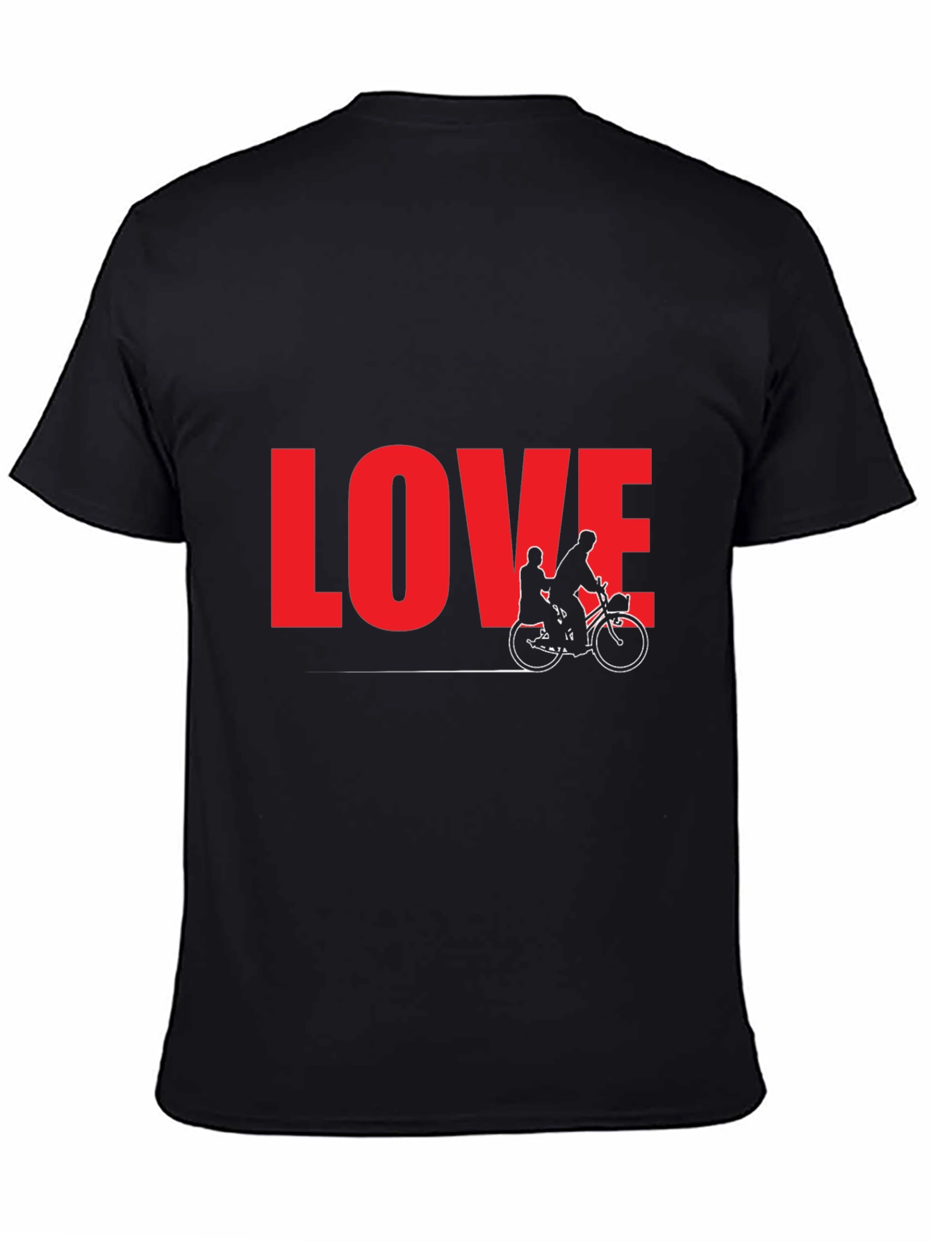 Love Tandem Bike Graphic Tee