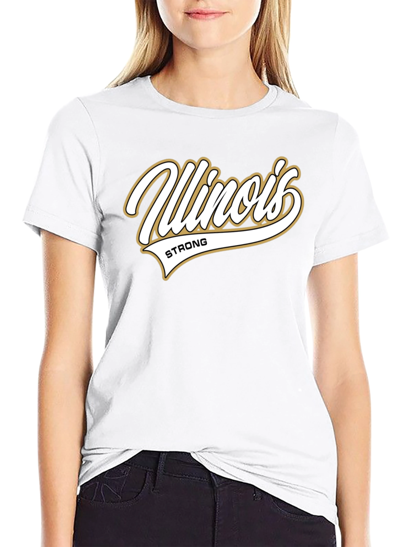 Illinois Strong Graphic T-Shirt